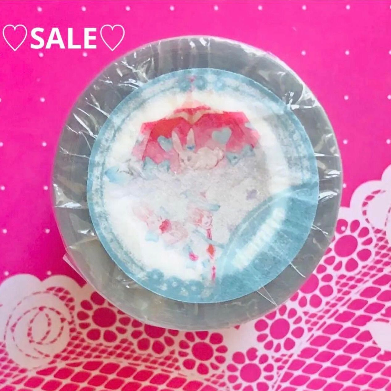 水晶 6 cm 10 m 爱丽丝的伞 海外マスキングテープ 海外マステ アリス 傘