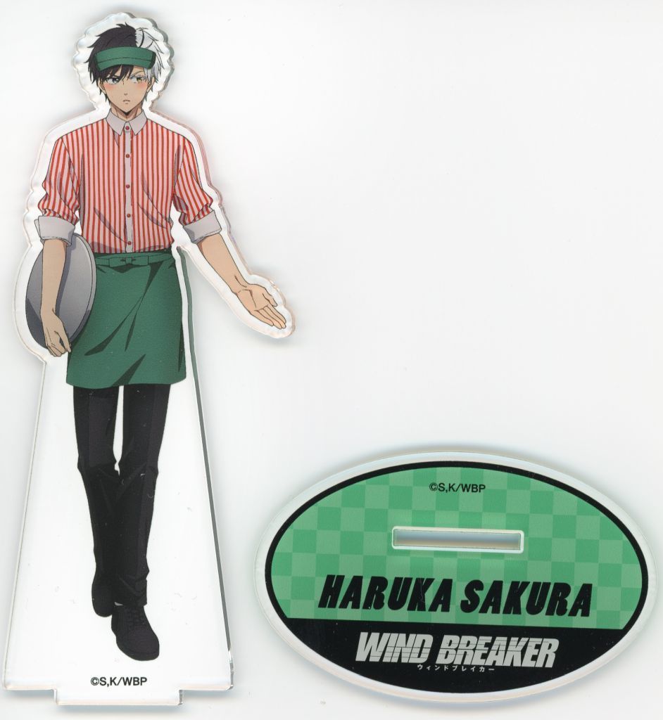 中古】アクリルスタンド・アクリルパネル 桜遥 等身イラストアクリル