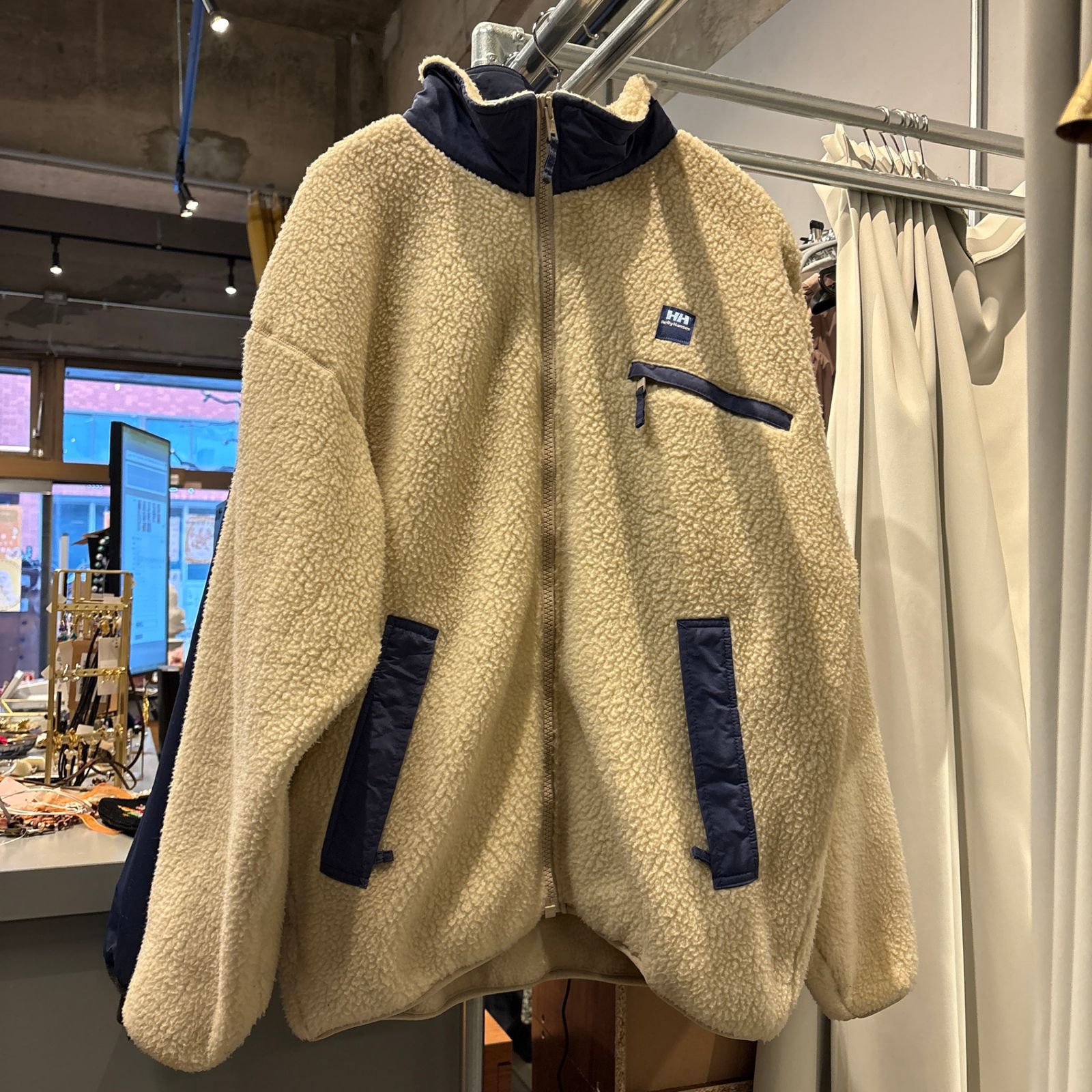 HELLY HANSEN ヘリーハンセン フリース ボア ホワイト オフホワイト 
