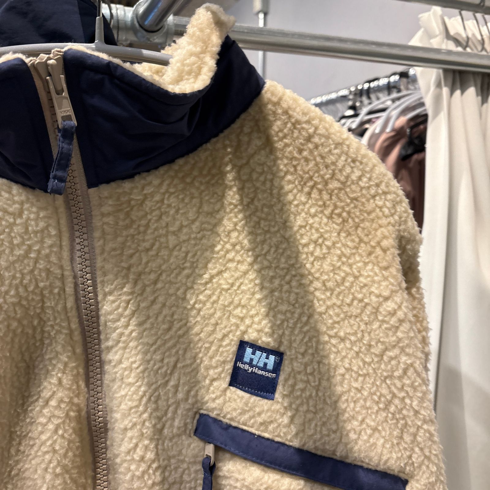 HELLY HANSEN ヘリーハンセン フリース ボア ホワイト オフホワイト 