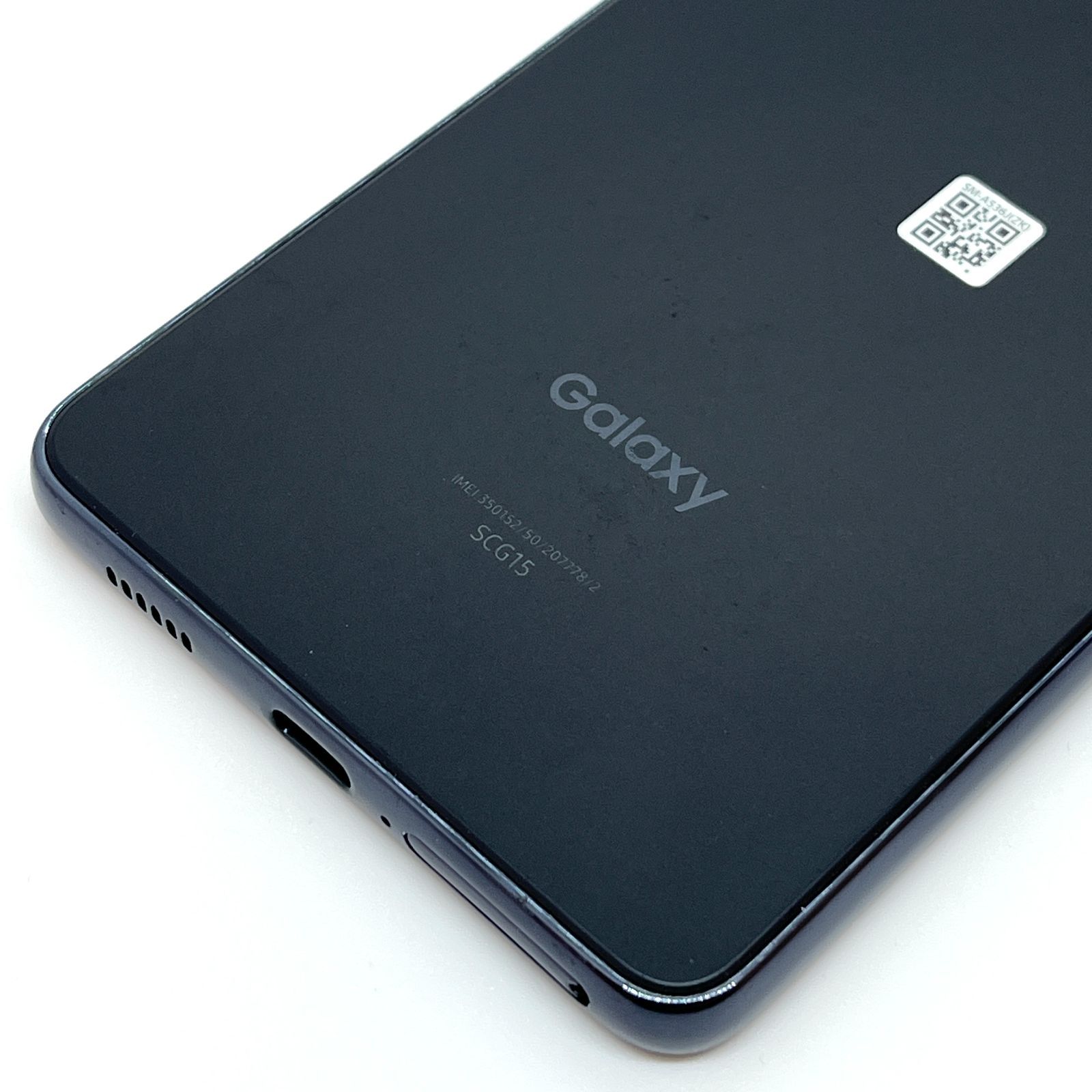 訳あり】液晶美品 Galaxy A53 5G SCG15 au SIMフリー 128GB／6GB