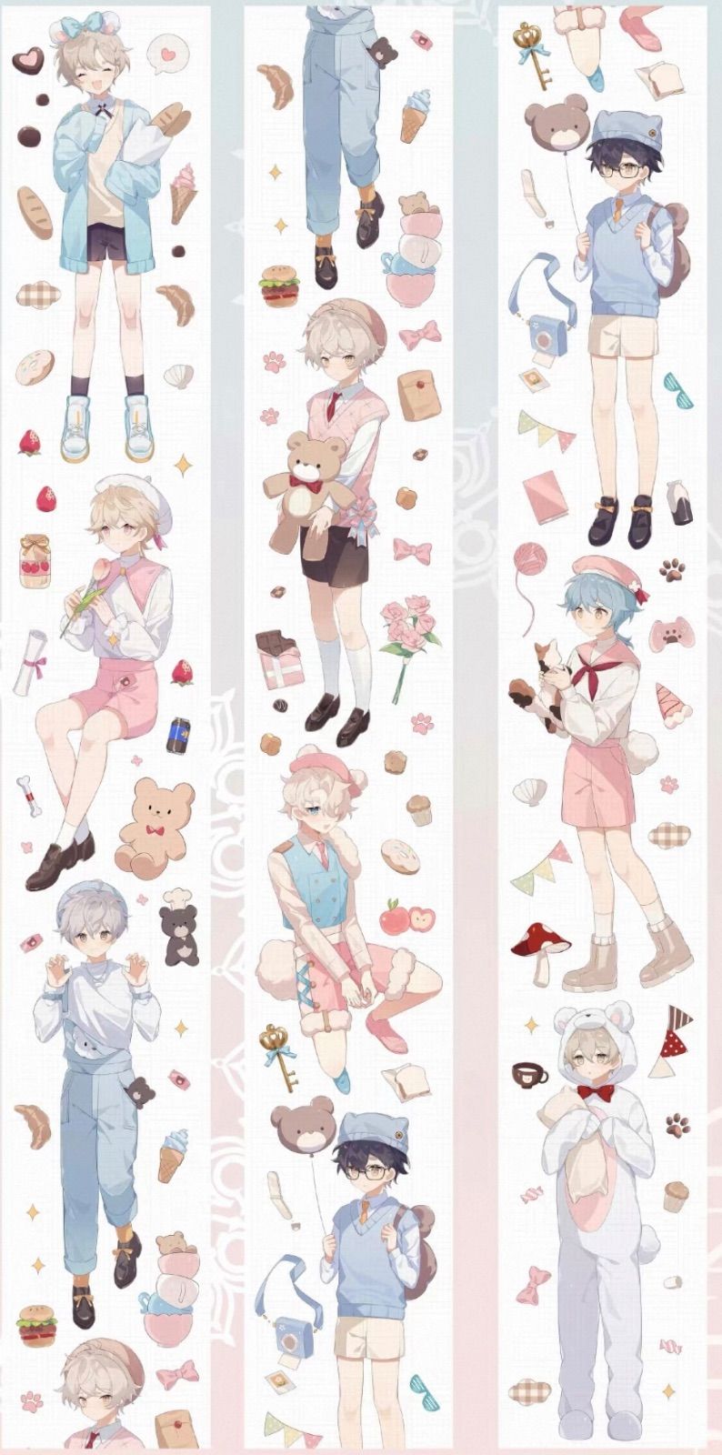 ♡SALE♡ 贝壳光 6cm×10m 白桃朗姆酒 海外マスキングテープ 海外マステ