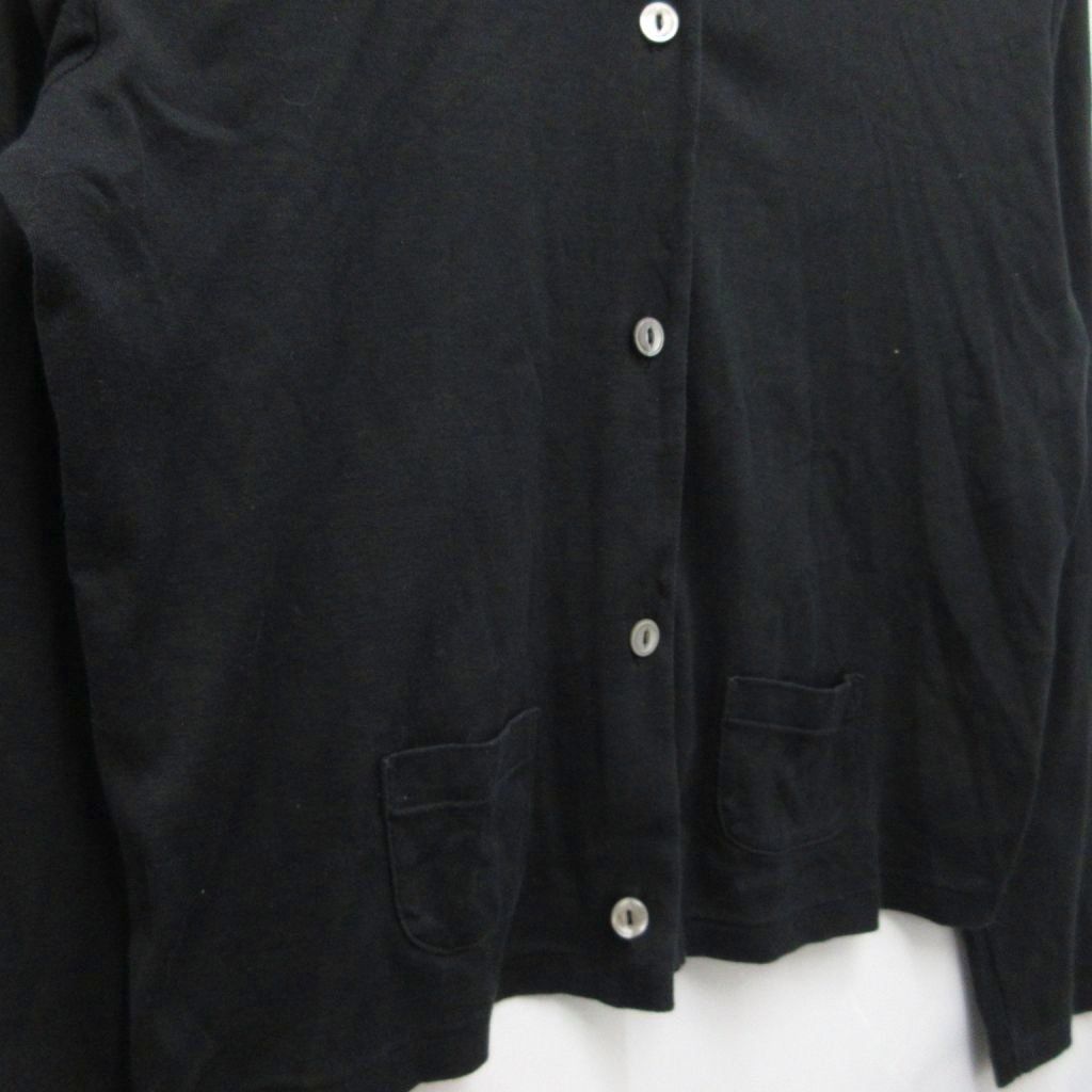 ラルフローレン RALPH LAUREN カーディガン 長袖 コットン ノーカラー