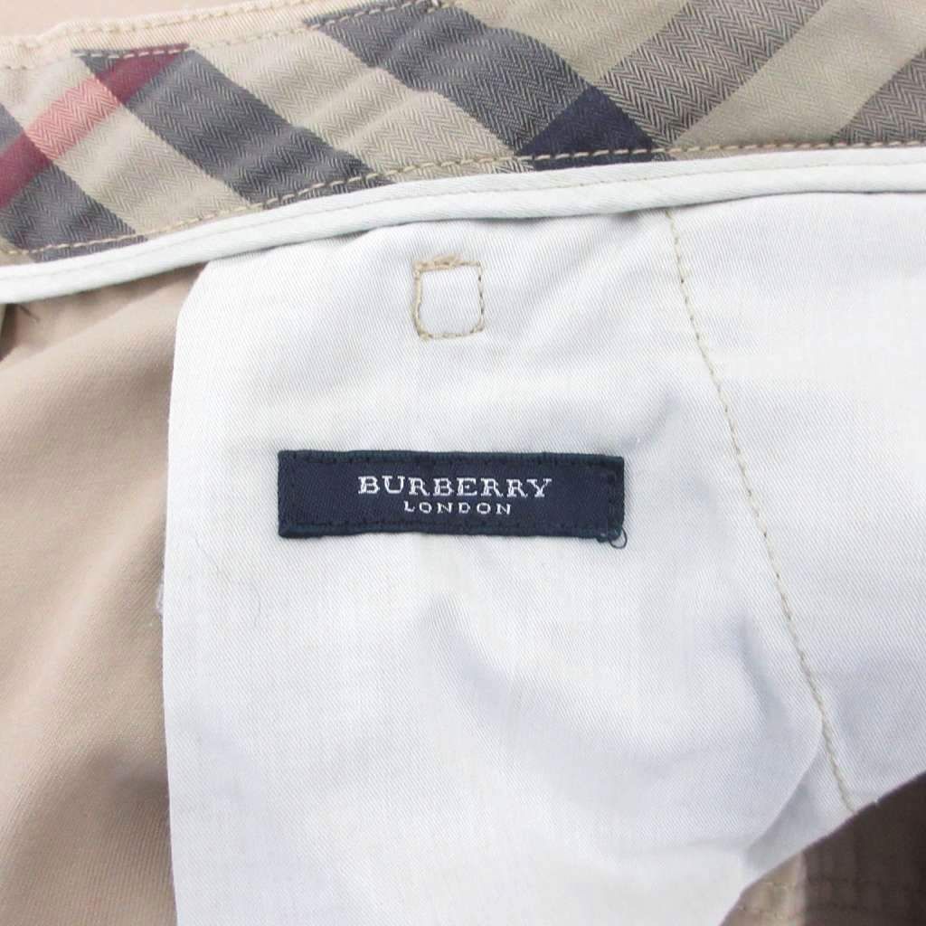 J45 新品未使用 M バーバリーロンドン チノパン ベージュ レディース J45 新品未使用 M バーバリーロンドン チノパン ベージュ レディース