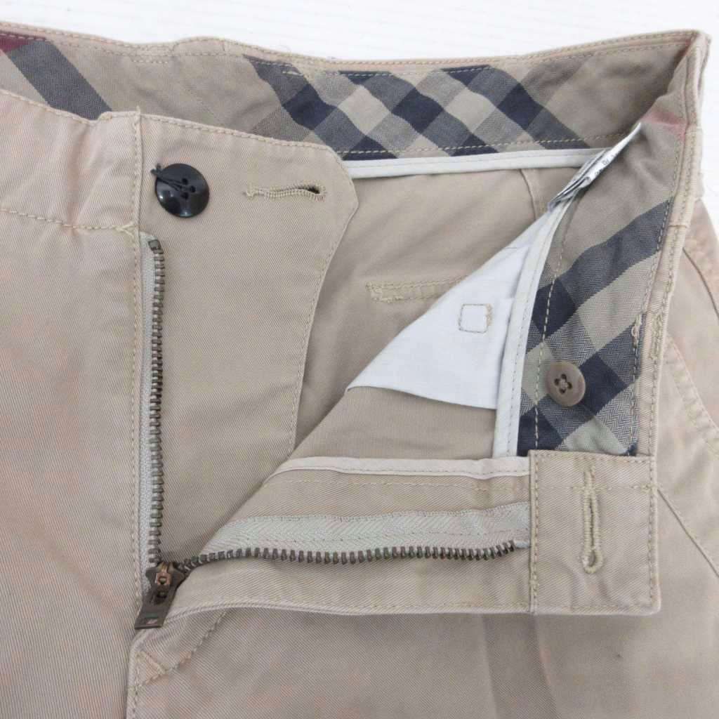 J45 新品未使用 M バーバリーロンドン チノパン ベージュ レディース