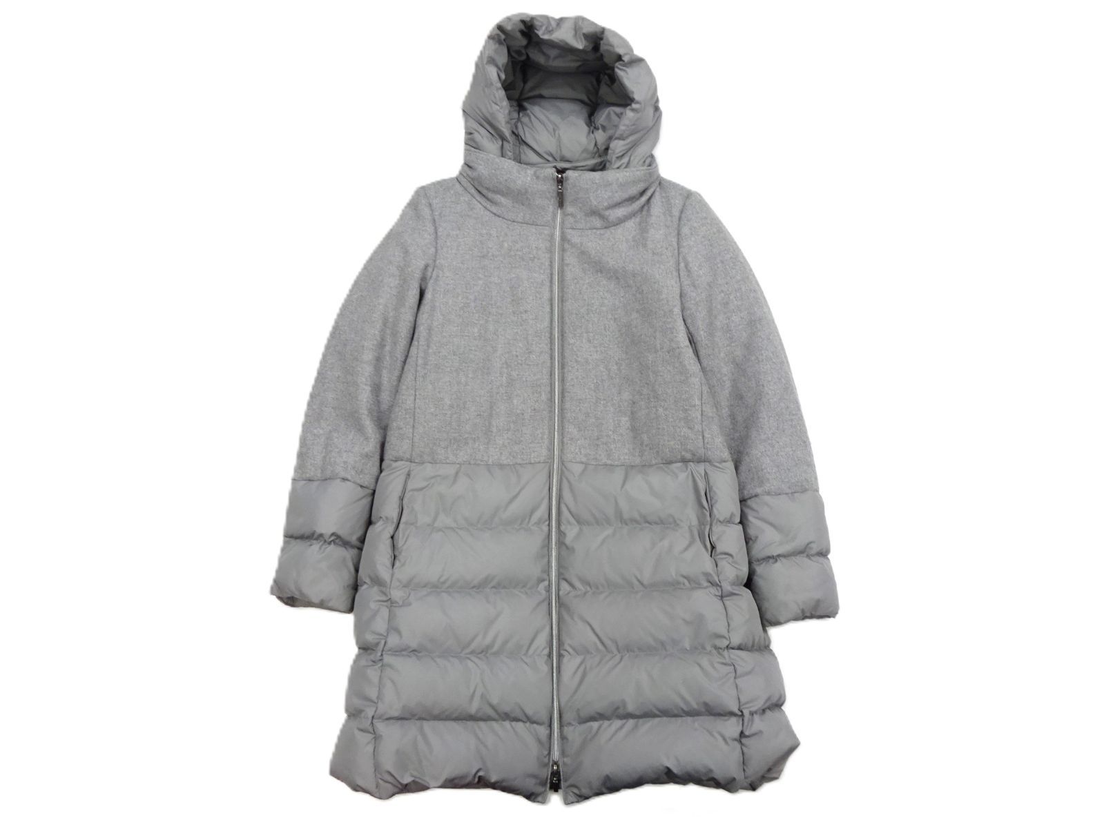 JAN MAYEN ムーレー社 ヤンマイエン 異素材切替 タウンコート フード