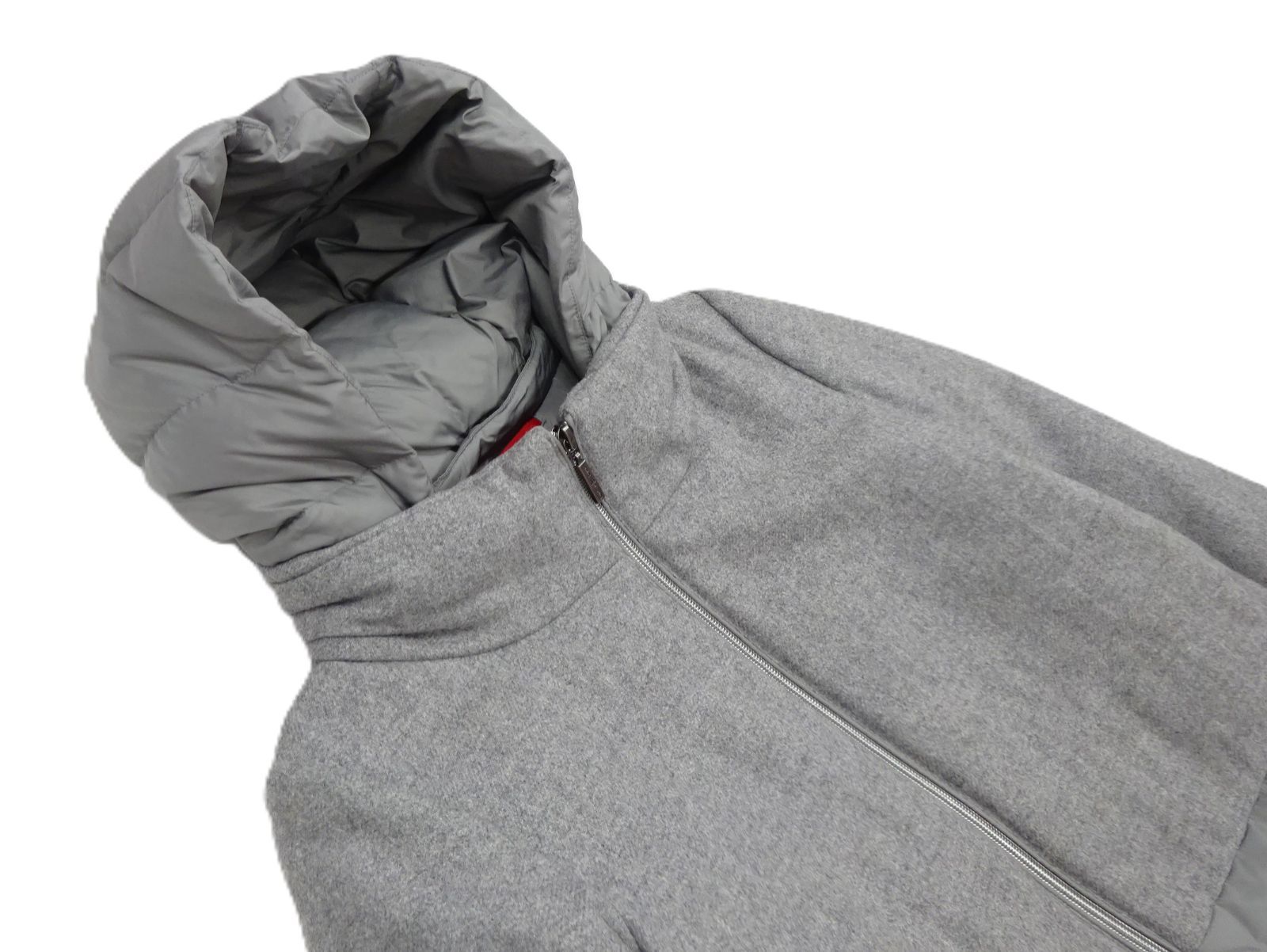 JAN MAYEN ムーレー社 ヤンマイエン 異素材切替 タウンコート フード