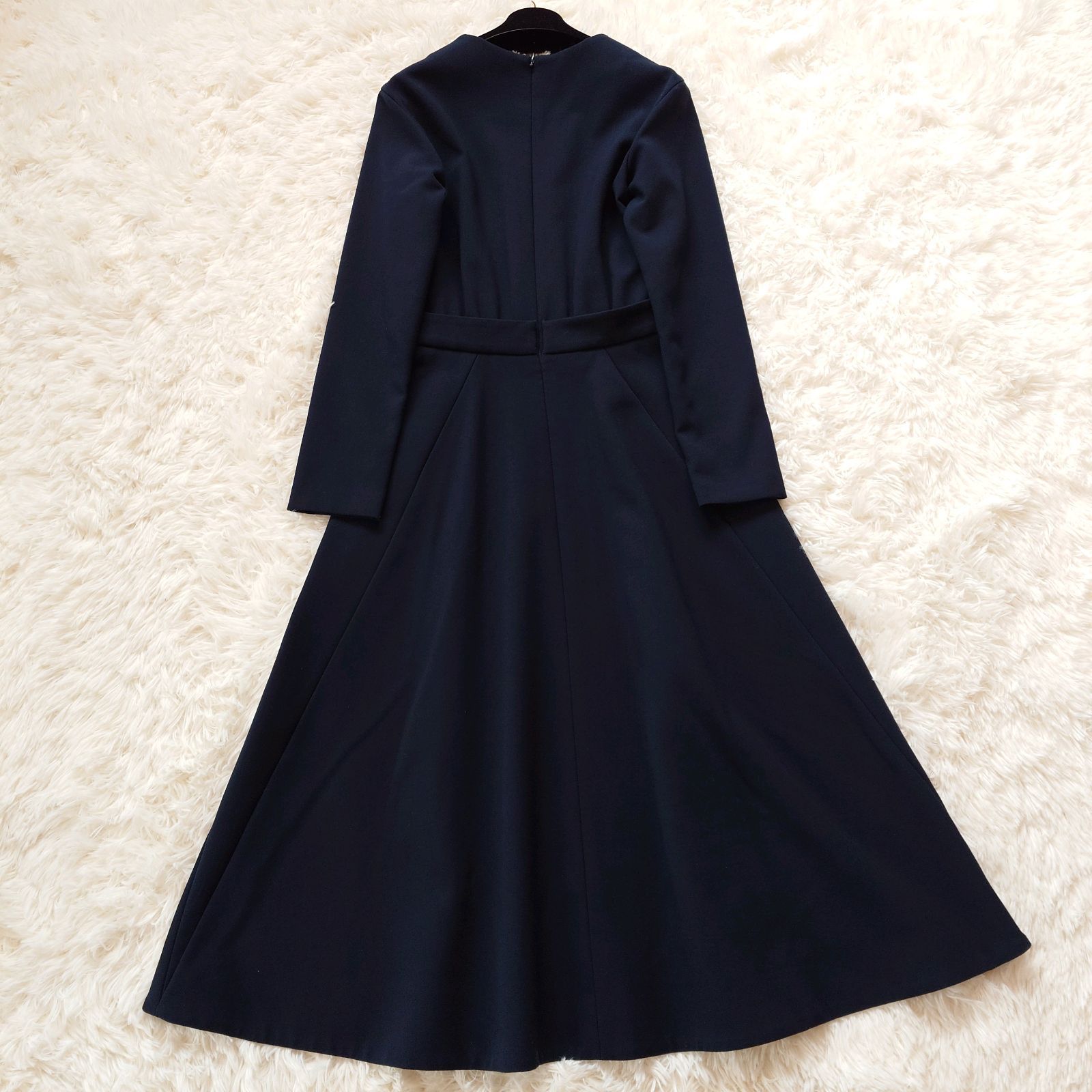 ヨーコチャン YOCOCHAN フレア レイヤード ドレス ロング ワンピース