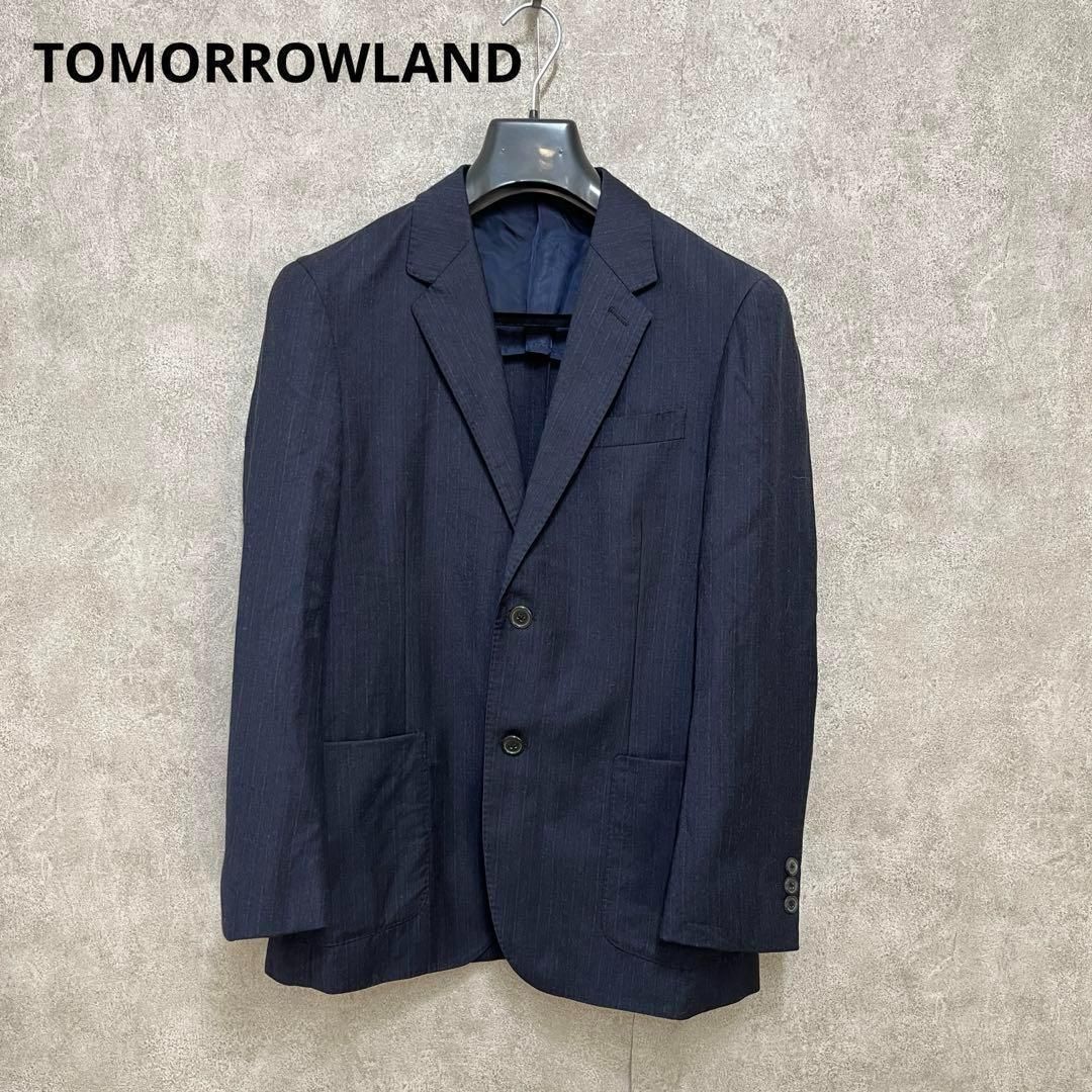 TOMORROWLAND DRAGO生地 super110s ジャケット 46 - メルカリ