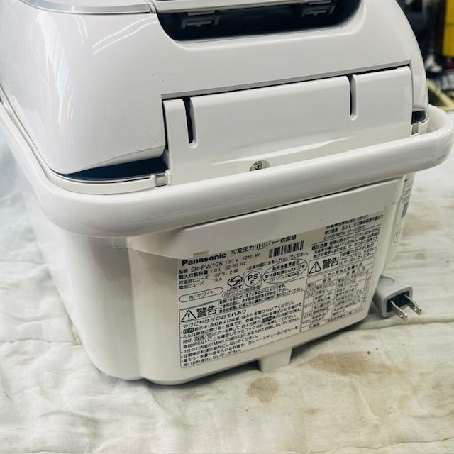 動作確認済】【中古】訳あり・本体のみ パナソニック 可変圧力IHジャー