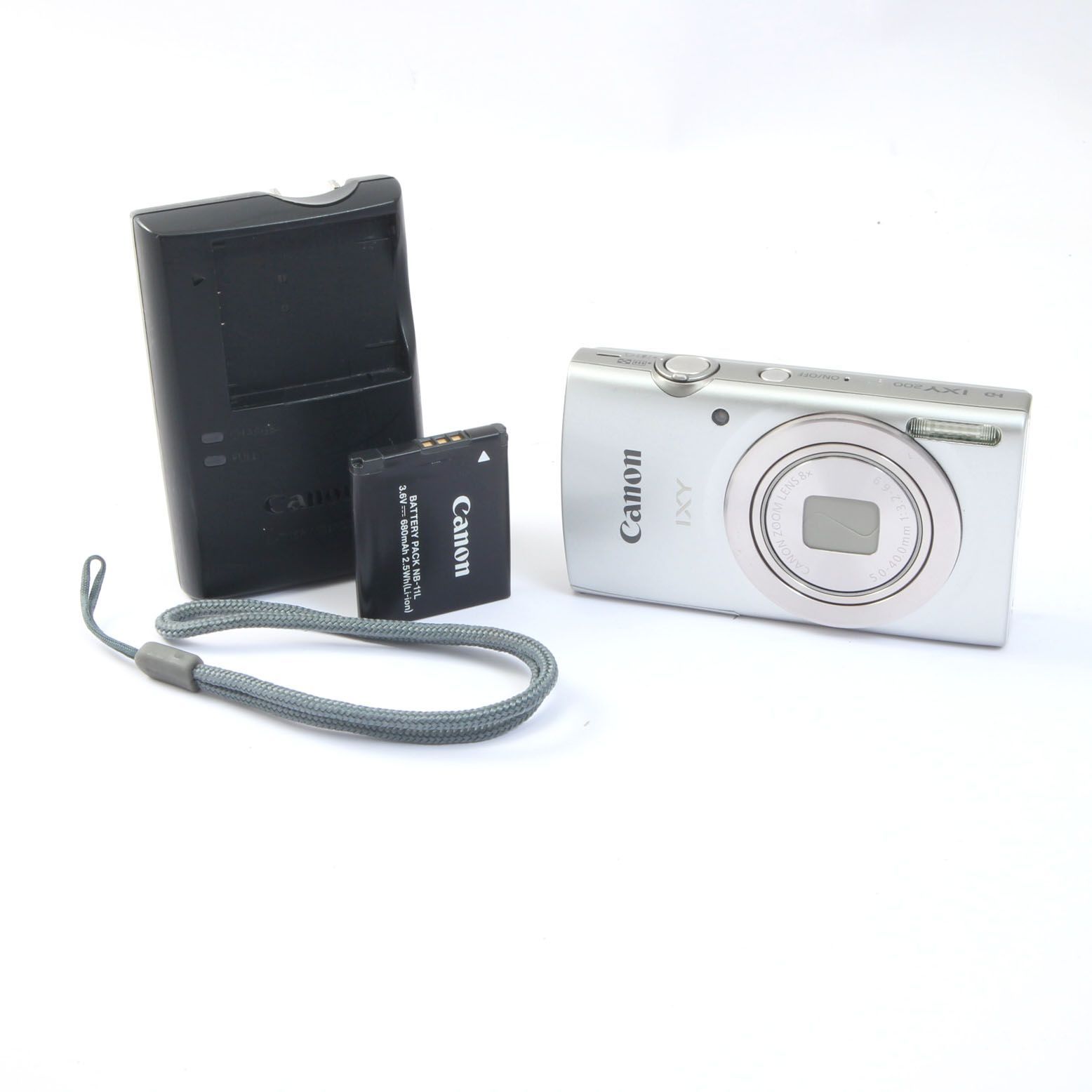 ジャンクキャノン Canon IXY 200 シルバー デジタルカメラ