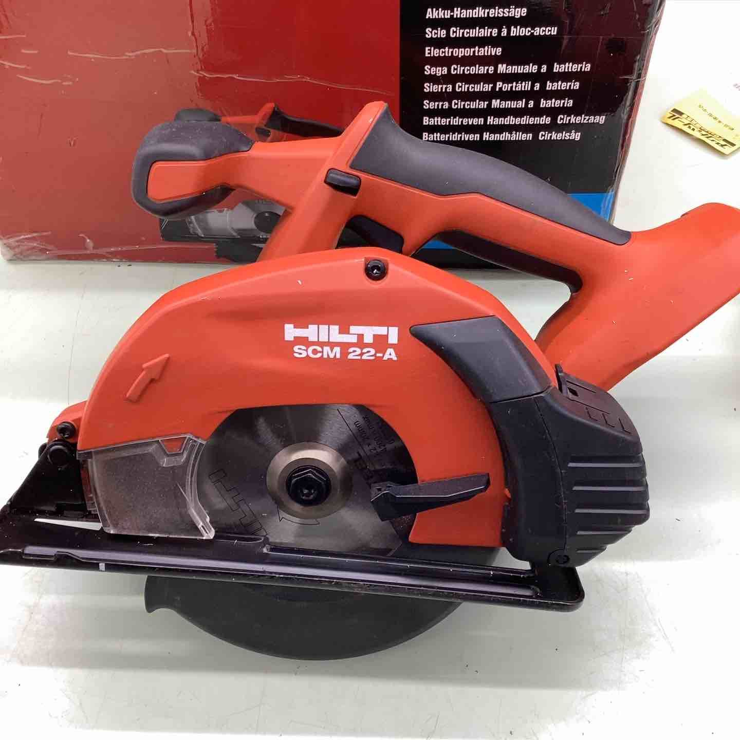 ヒルティ HILTI コードレスチップソーカッター SCM 22-A サーキュラーソー
