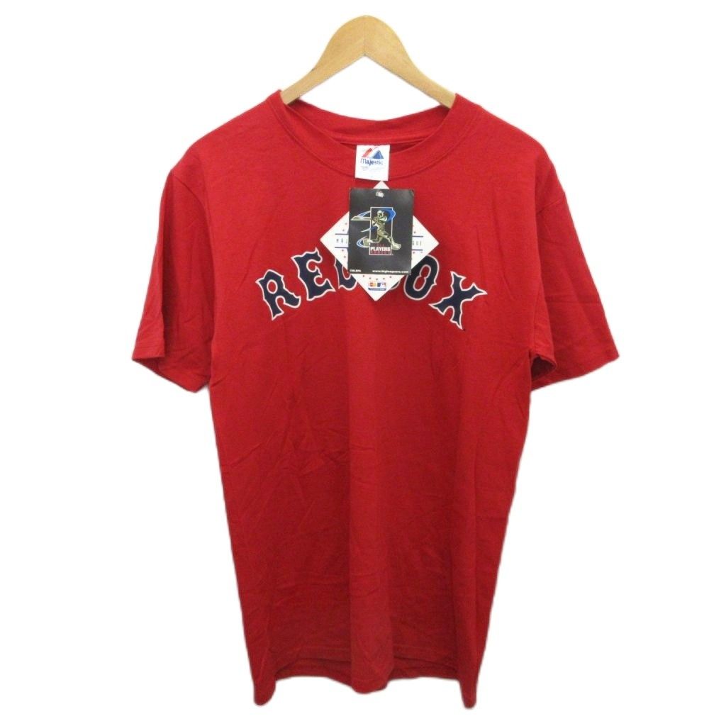 マジェスティック MAJESTIC タグ付き RED SOX プリントTシャツ 半袖