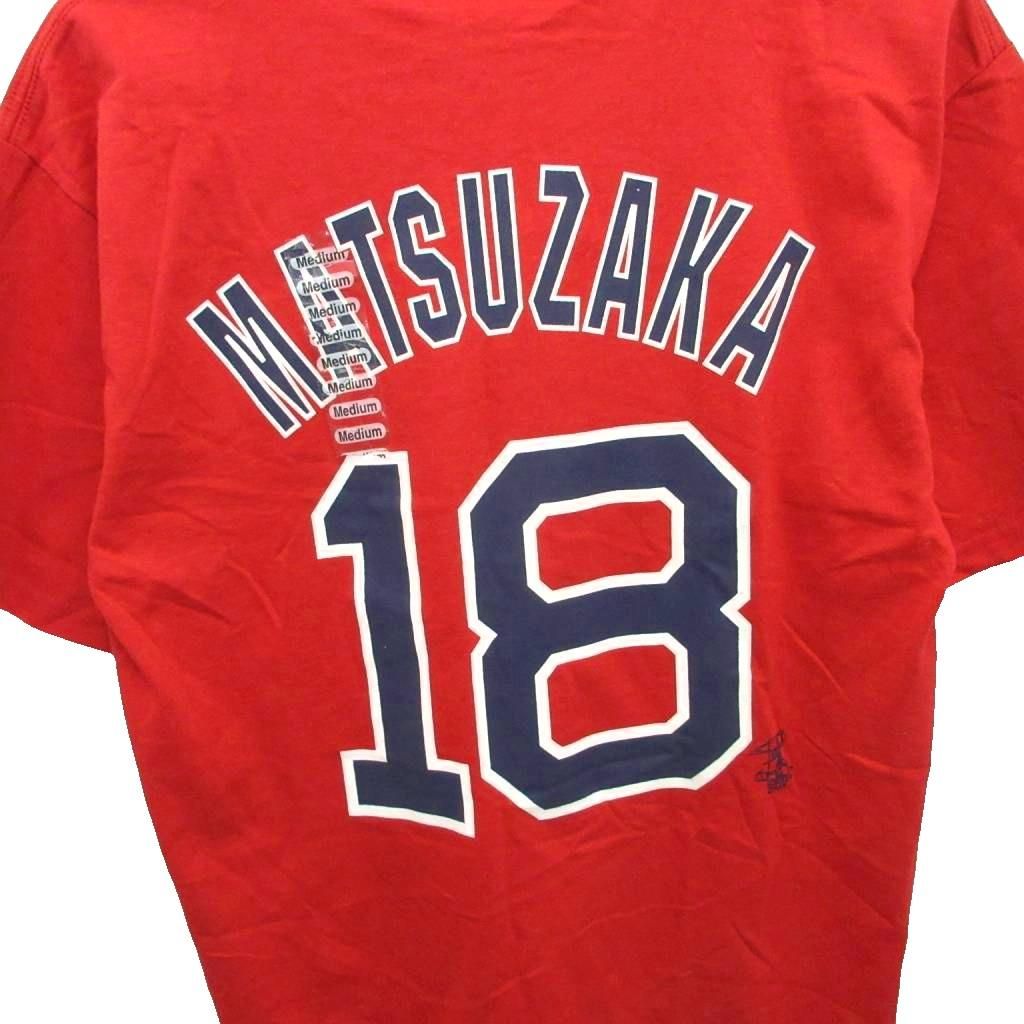 マジェスティック MAJESTIC タグ付き RED SOX プリントTシャツ 半袖