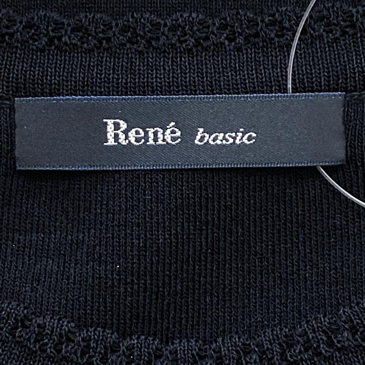 Rene(ルネ) ワンピース サイズ34 S レディース - 黒 ノースリーブ