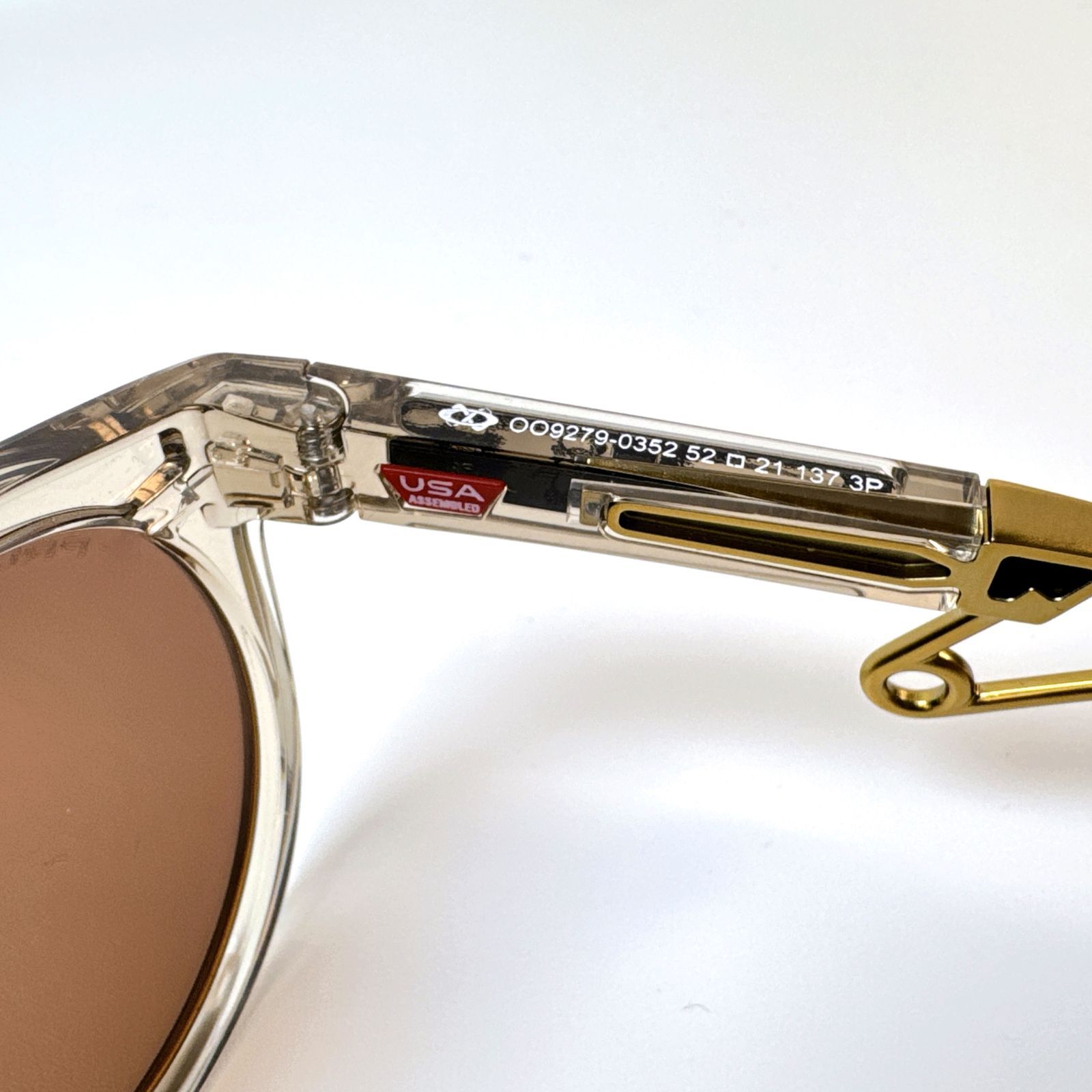 OAKLEY OO9279-0352 HSTN Metal 偏光レンズ セピアフレーム サングラス OAKLEY OO9279-0352 HSTN Metal 偏光レンズ セピアフレーム サングラス