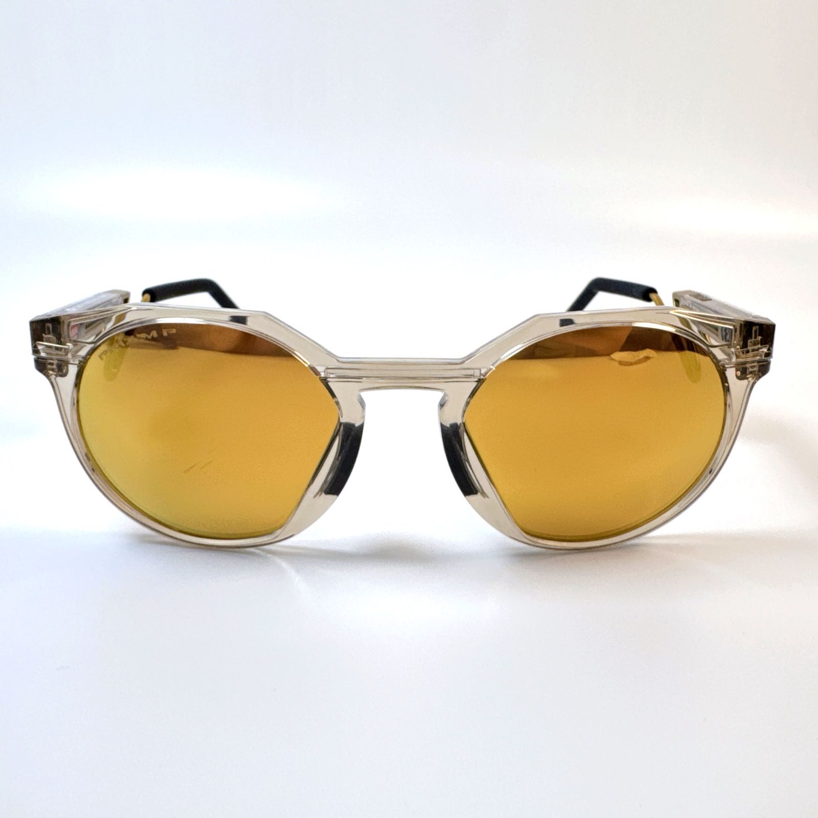 オリバーピープルスミマセン　メタルフレーム サングラス OAKLEY OO9279-0352 HSTN Metal 偏光レンズ セピアフレーム サングラス