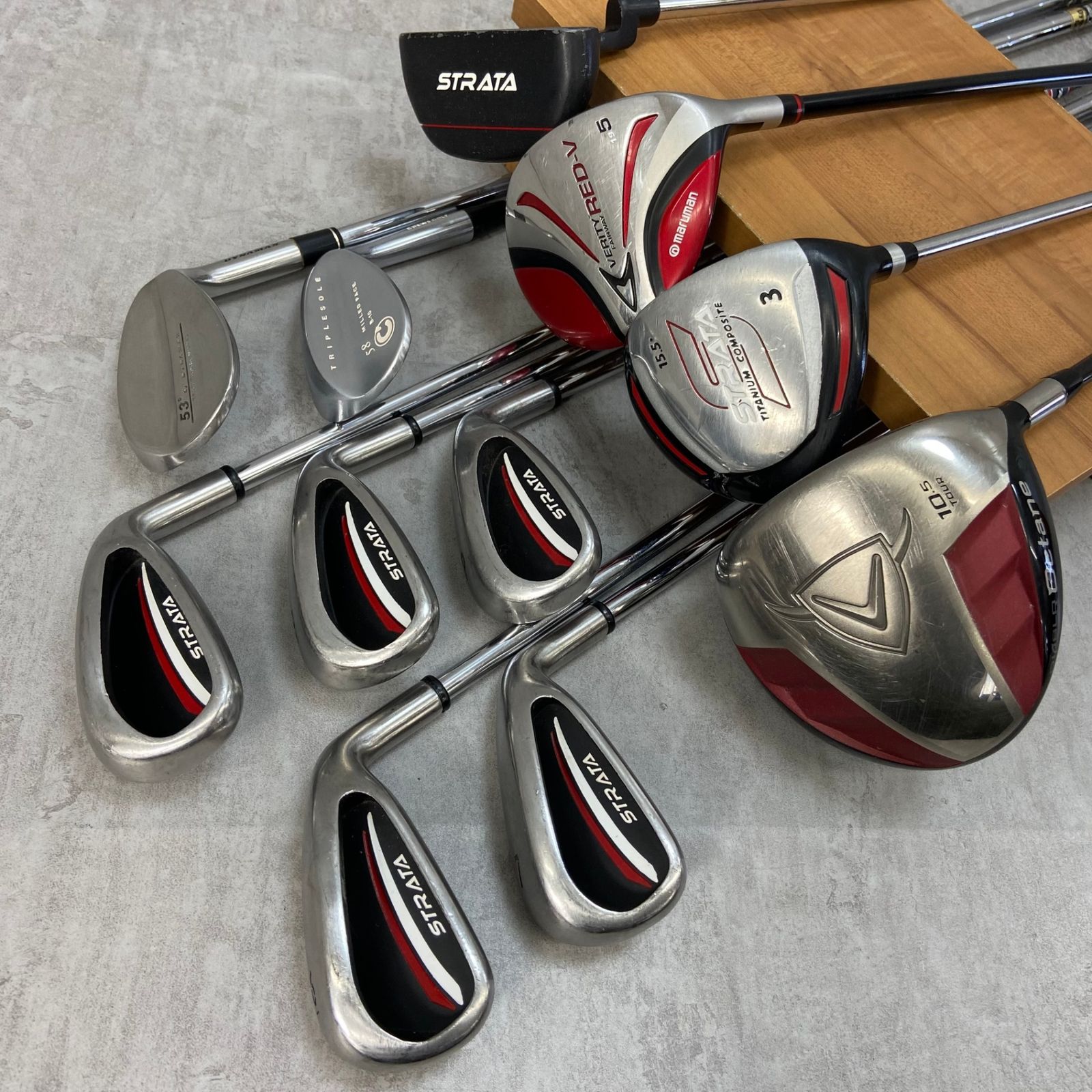 キャロウェイ ミズノ メンズゴルフ クラブセット 11本 右利き用