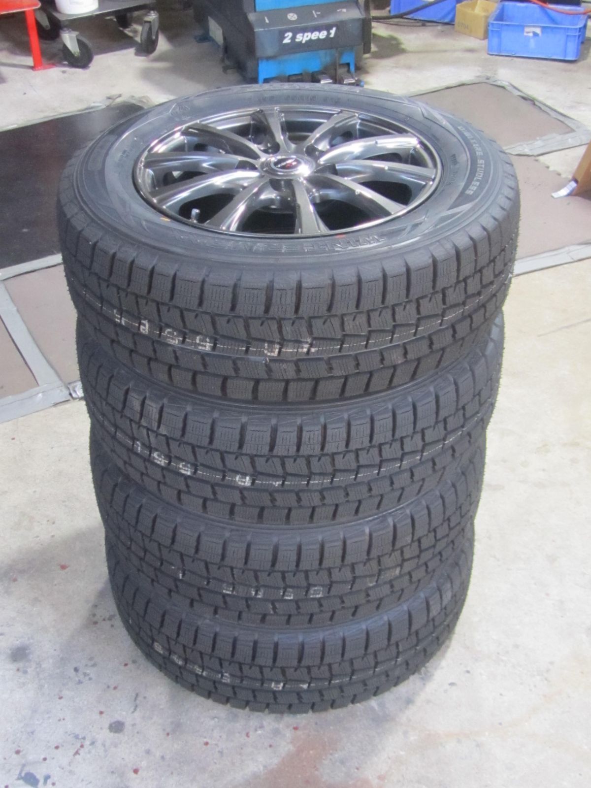 タイヤラベルはがし】195/65R15 スタッドレス ダンロップ ウィンター