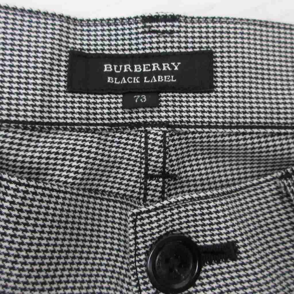 Burberry Black labelメンズパンツ^_^新品未使用です千鳥柄 BURBERRY BLACK LABEL（バーバリーブラックレーベル） パンツ