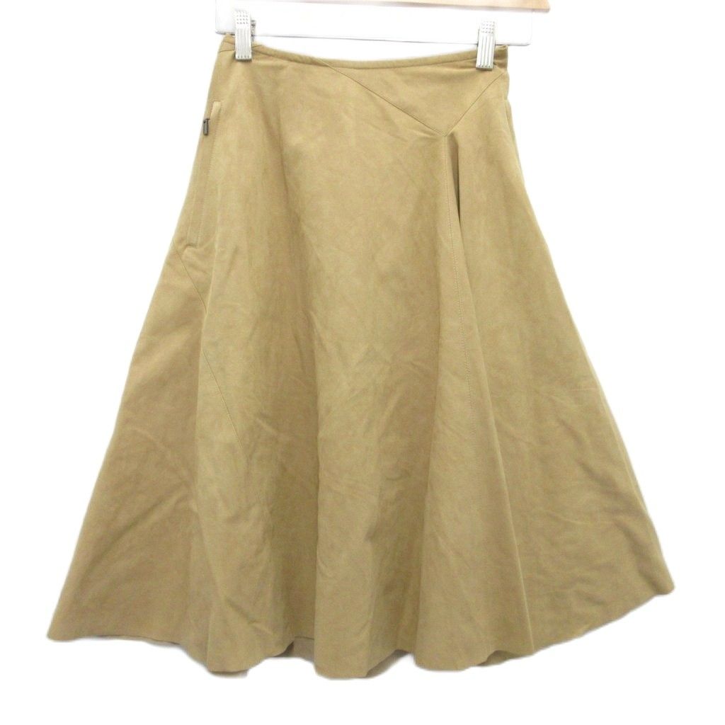 フォクシー ブティック FOXEY BOUTIQUE フレアスカート 変形 ひざ丈