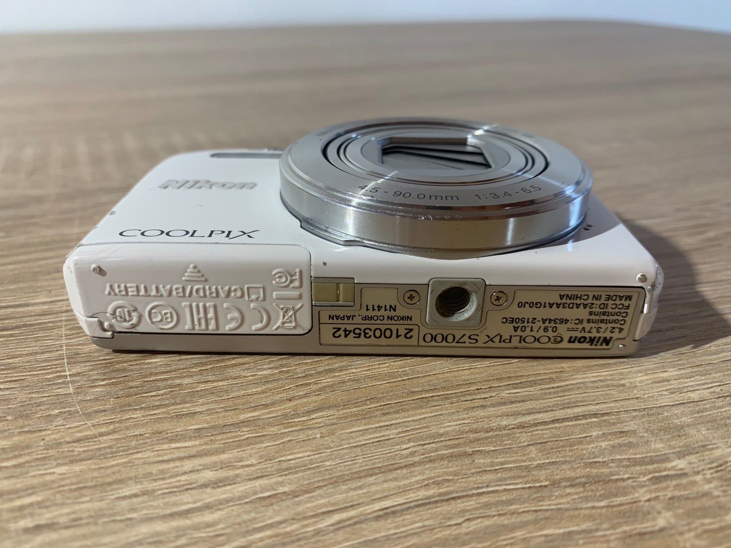 6843 Nikon COOLPIX S7000 ホワイト デジカメ - メルカリ