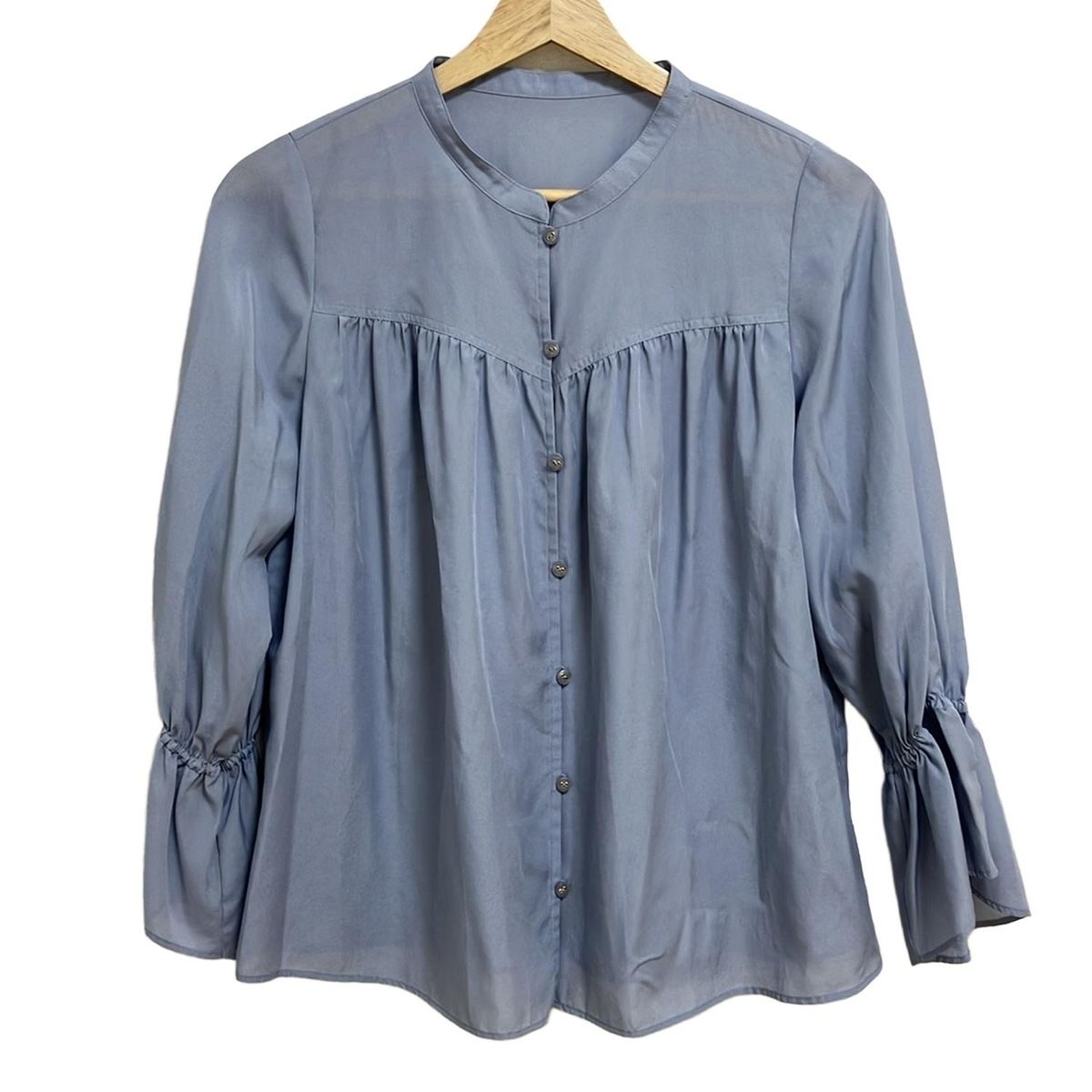 ☆BLUE LABEL CRESTBRIDGE☆【新品未使用】長袖シャツ 38♡ BLUE LABEL CRESTBRIDGE(ブルーレーベルクレストブリッジ) 長袖シャツ