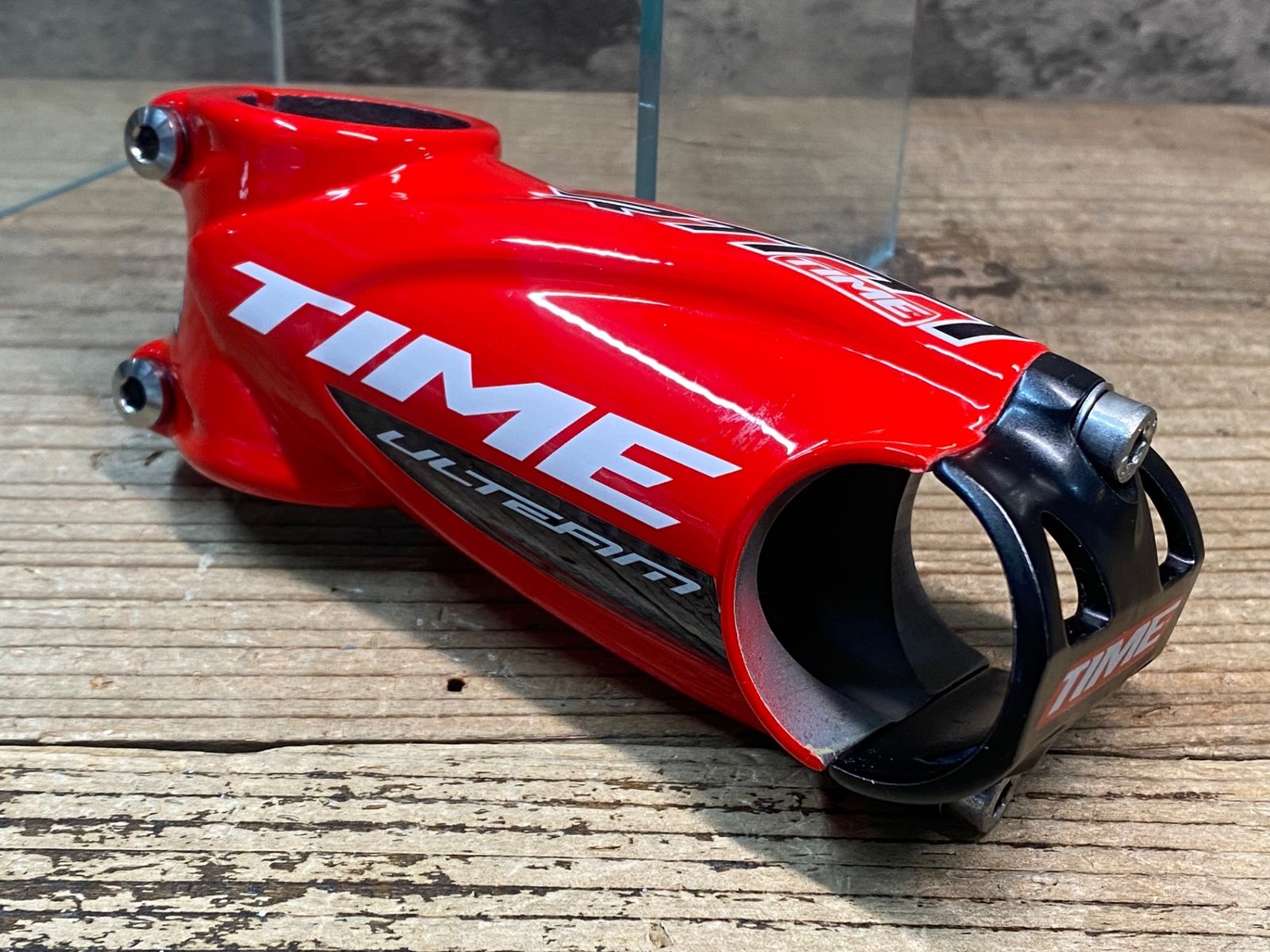 JO919 タイム TIME RTM ULTEAM STEM ステム 90mm Φ31.8 OS 赤 - メルカリ