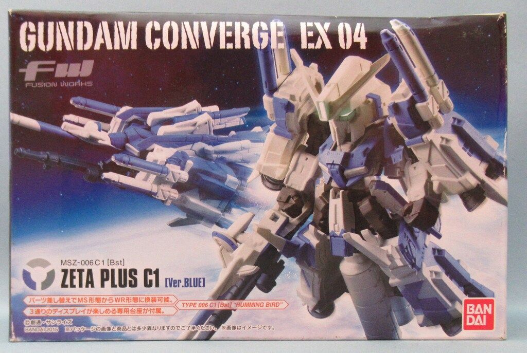 バンダイ FW GUNDAM CONVERGE EX ゼータプラス C1Bst ハミングバード