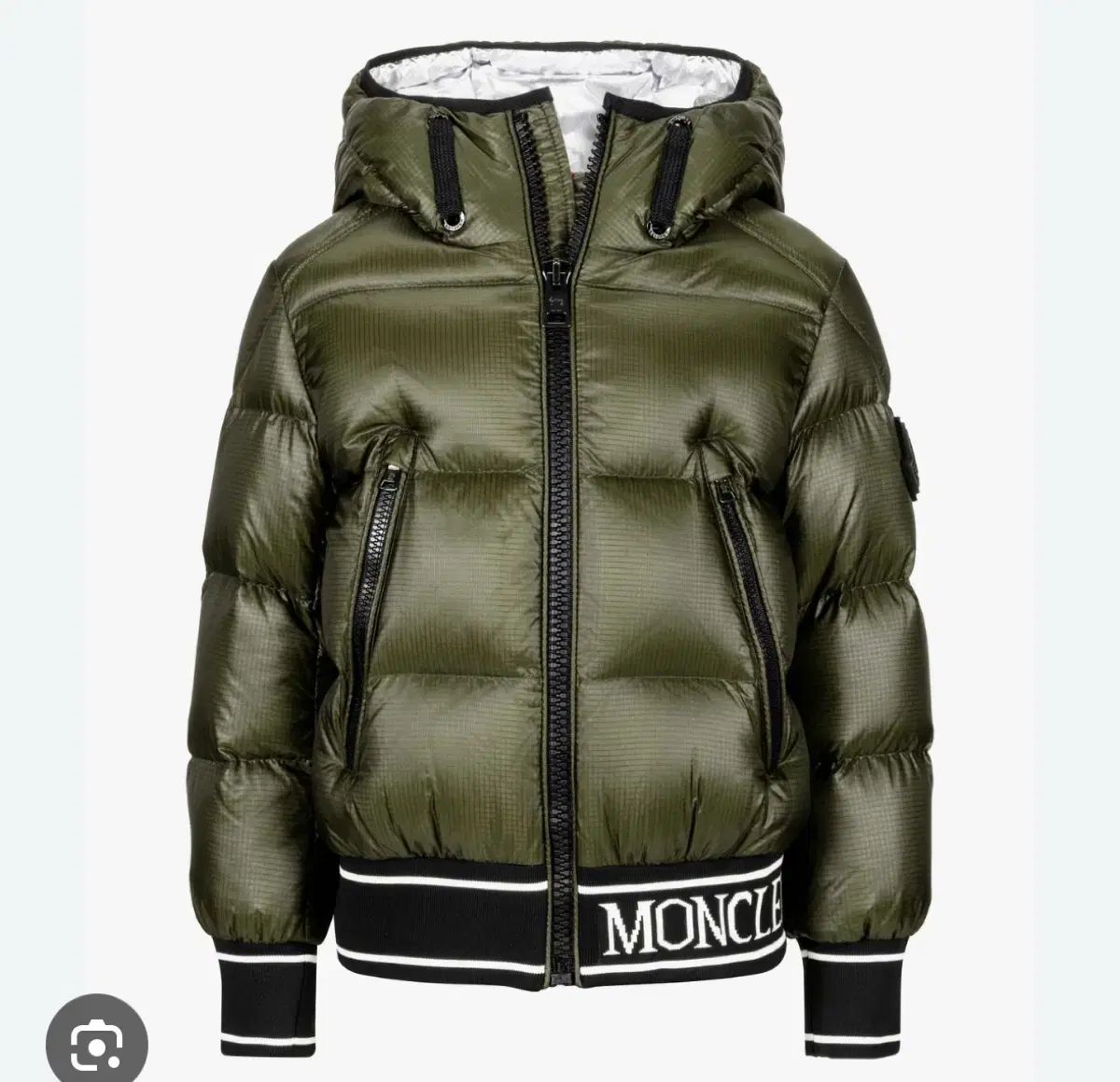 モンクレール キッズ オリーブ ダウン 6 A 120 サイズ