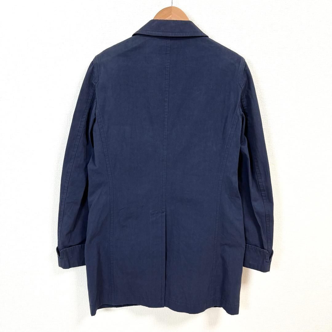 COMME des GARCONS / コート/M/コットン/BLU/SZ-J008 タグ付 COMME des GARÇONS コットンショップコート S ネイビー - メルカリ