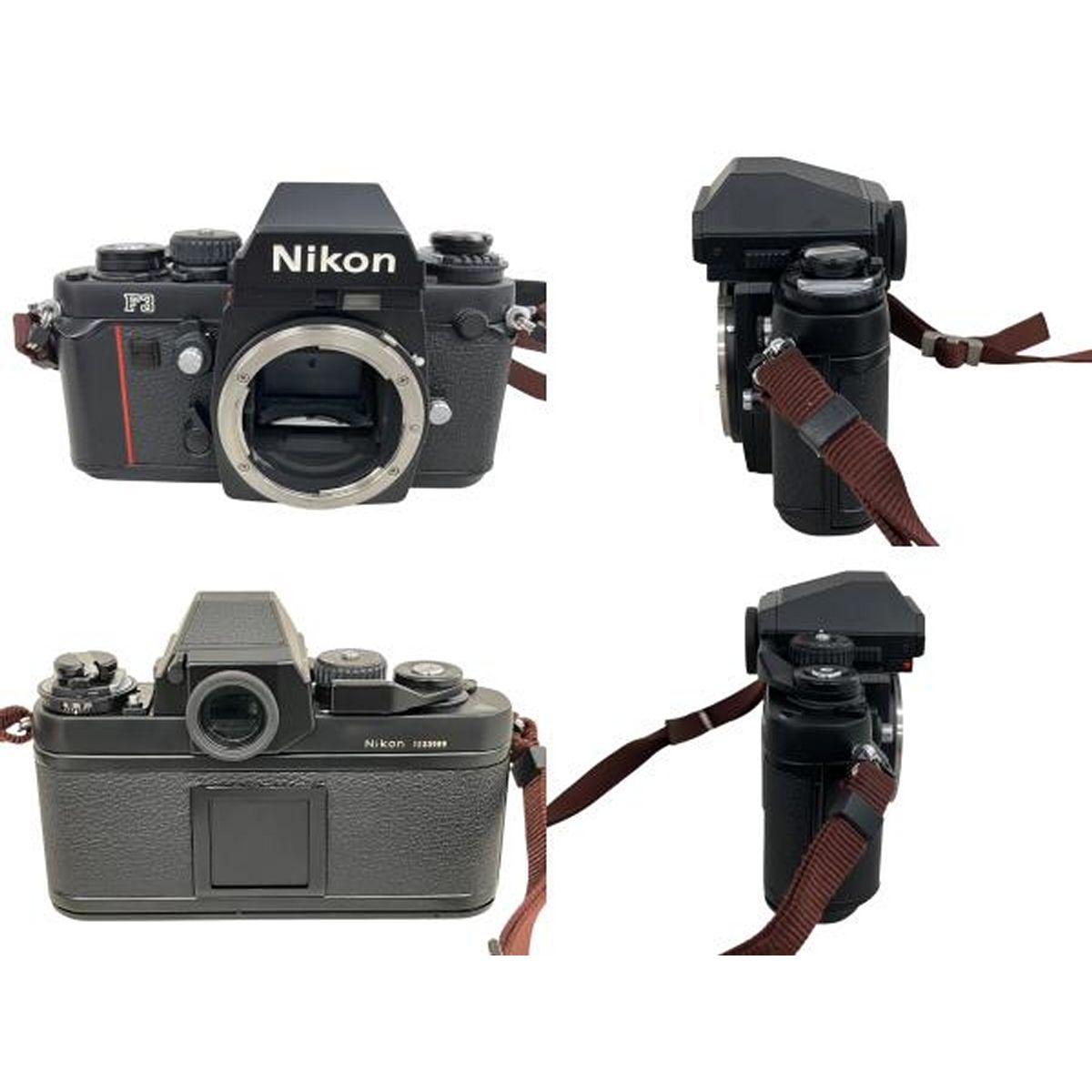  Nikon ニコン F 3 フィルム一眼レフ カメラ ボディ MD 4 モータードライブ付き 一眼レフカメラ(フィルム) フィルムカメラ