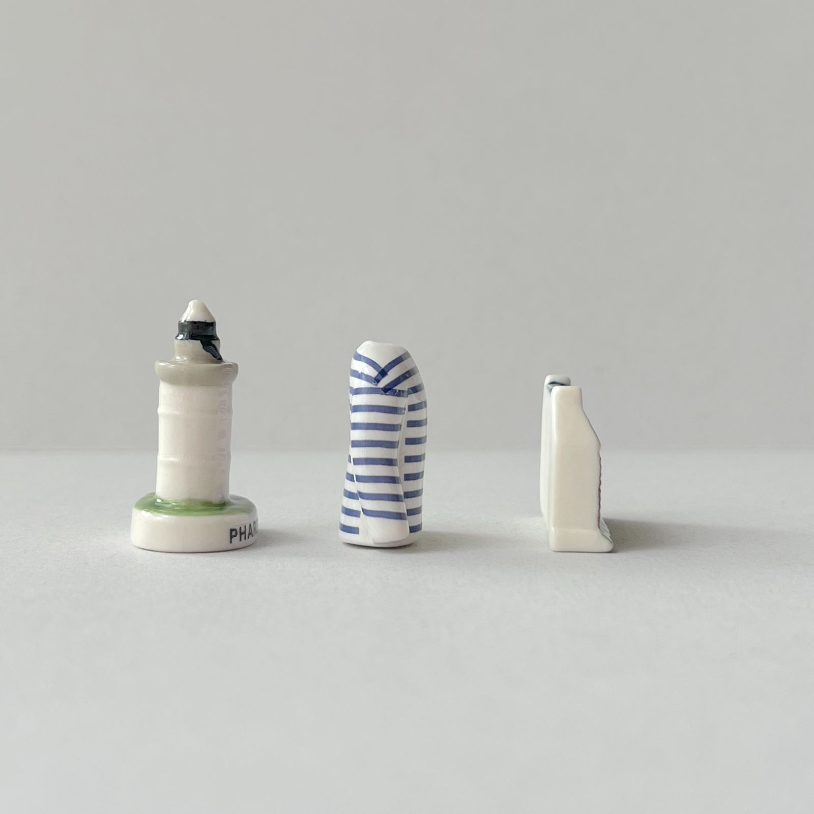 フェーヴ ブルターニュへの旅② 9個 フランス フェーブ ミニチュア陶器