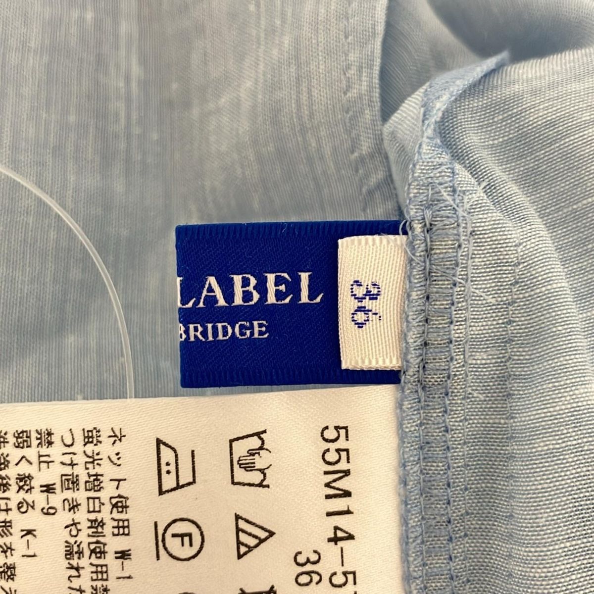 【新品】ブルーレーベルクレストブリッジ　サイズ36 BLUE LABEL CRESTBRIDGE(ブルーレーベルクレストブリッジ) 半袖