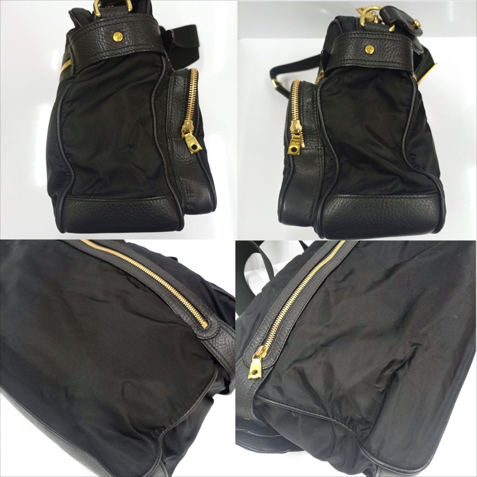 HUNTINGWORLD ハンティングワールド ナイロン ショルダーバッグ 斜め