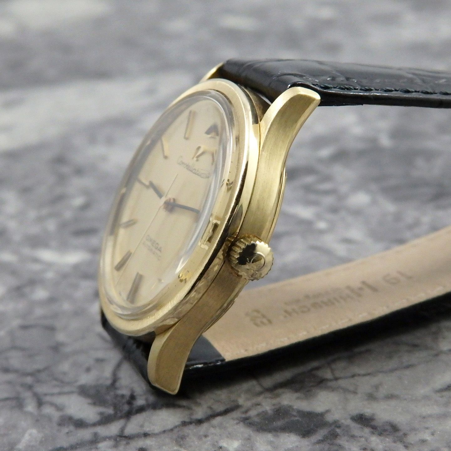 オメガ コンステレーション ヴィンテージ ウォッチ 18金無垢 自動巻