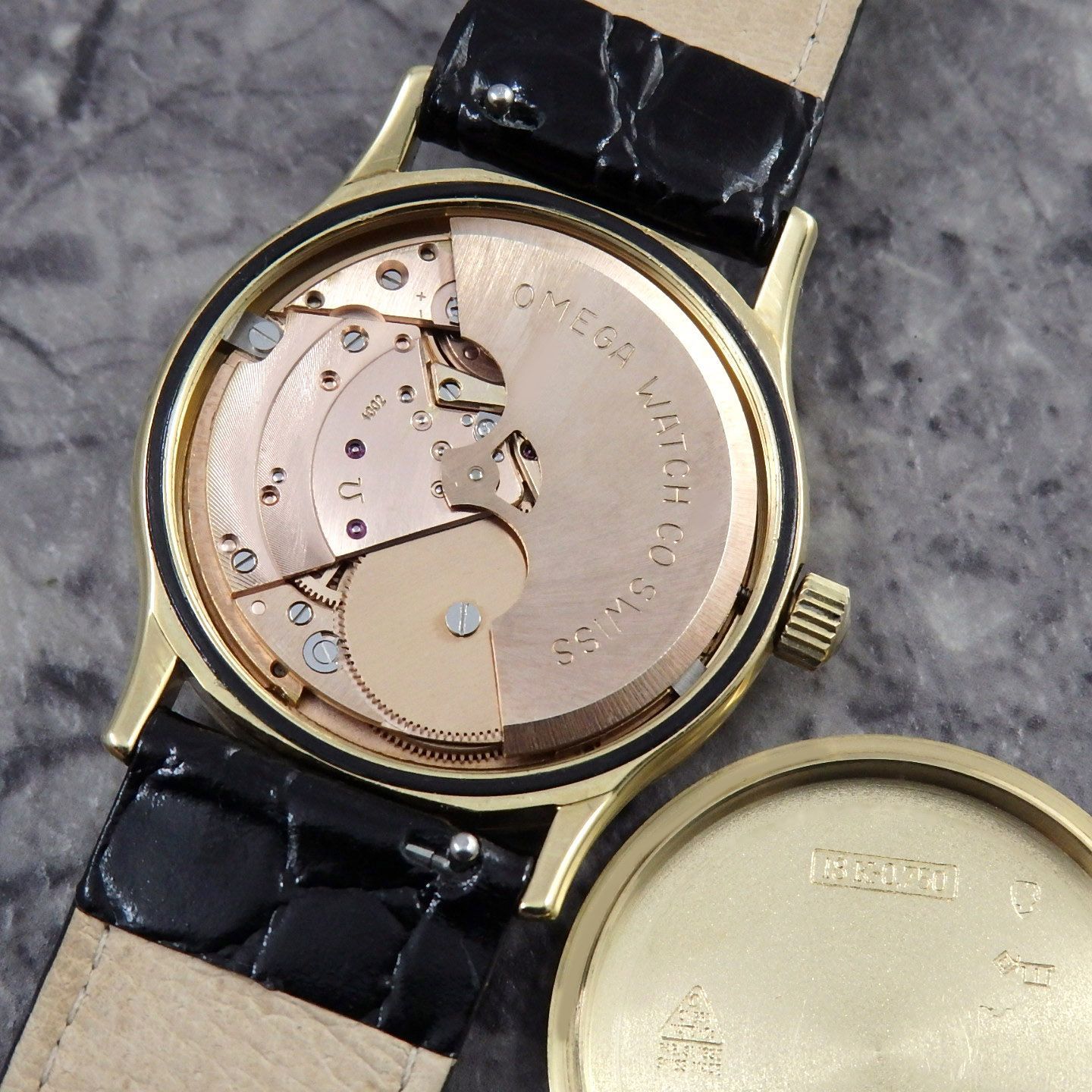 オメガ コンステレーション ヴィンテージ ウォッチ 18金無垢 自動巻