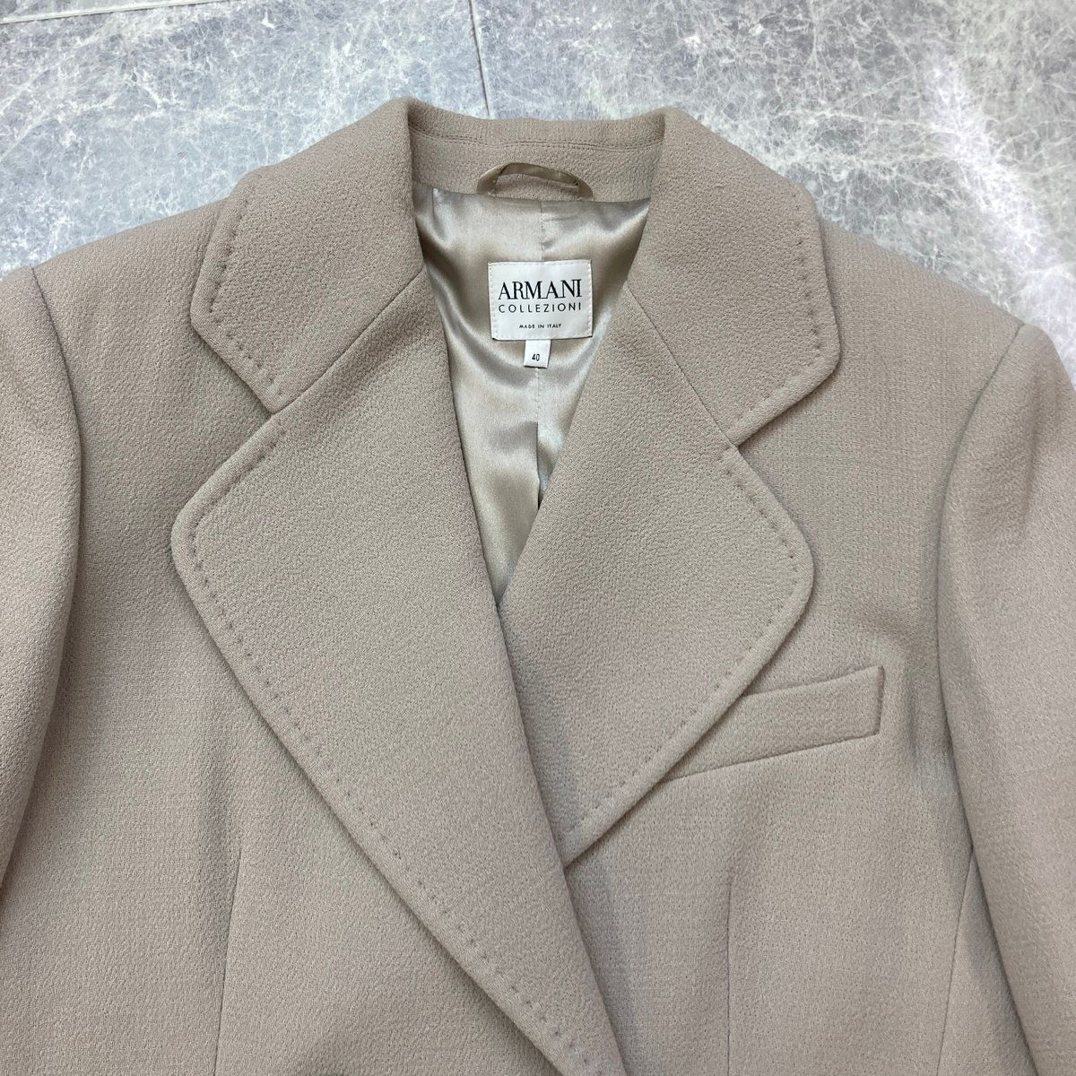 ARMANI COLLEZIONI アルマーニコレッツォーニ ウール ジャケット