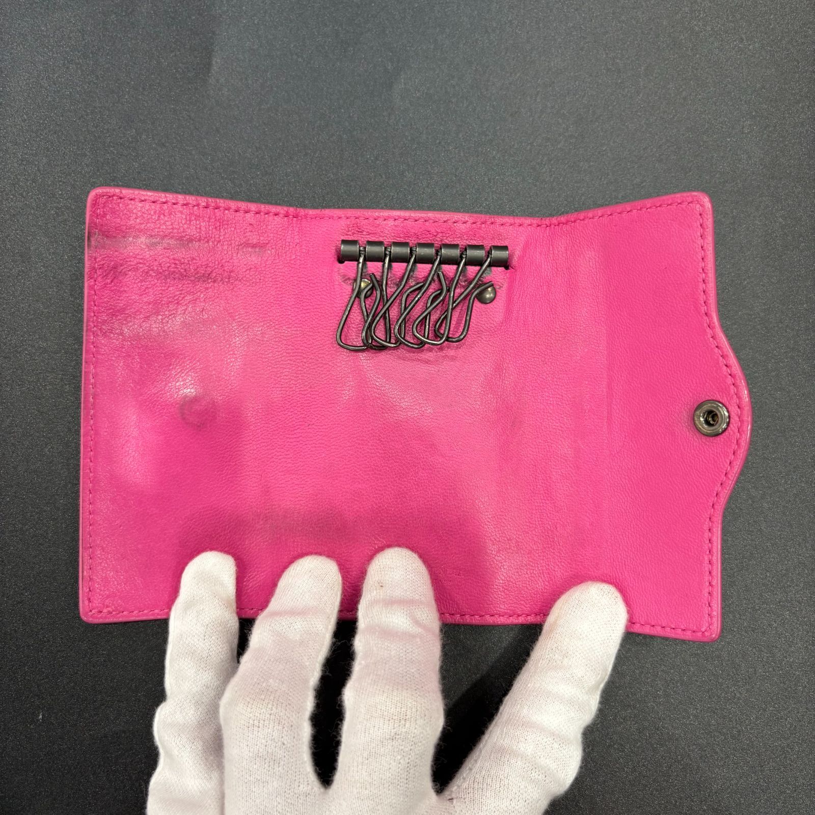 ボッテガヴェネタ イントレチャート 6連キーケース B25113605 - メルカリ