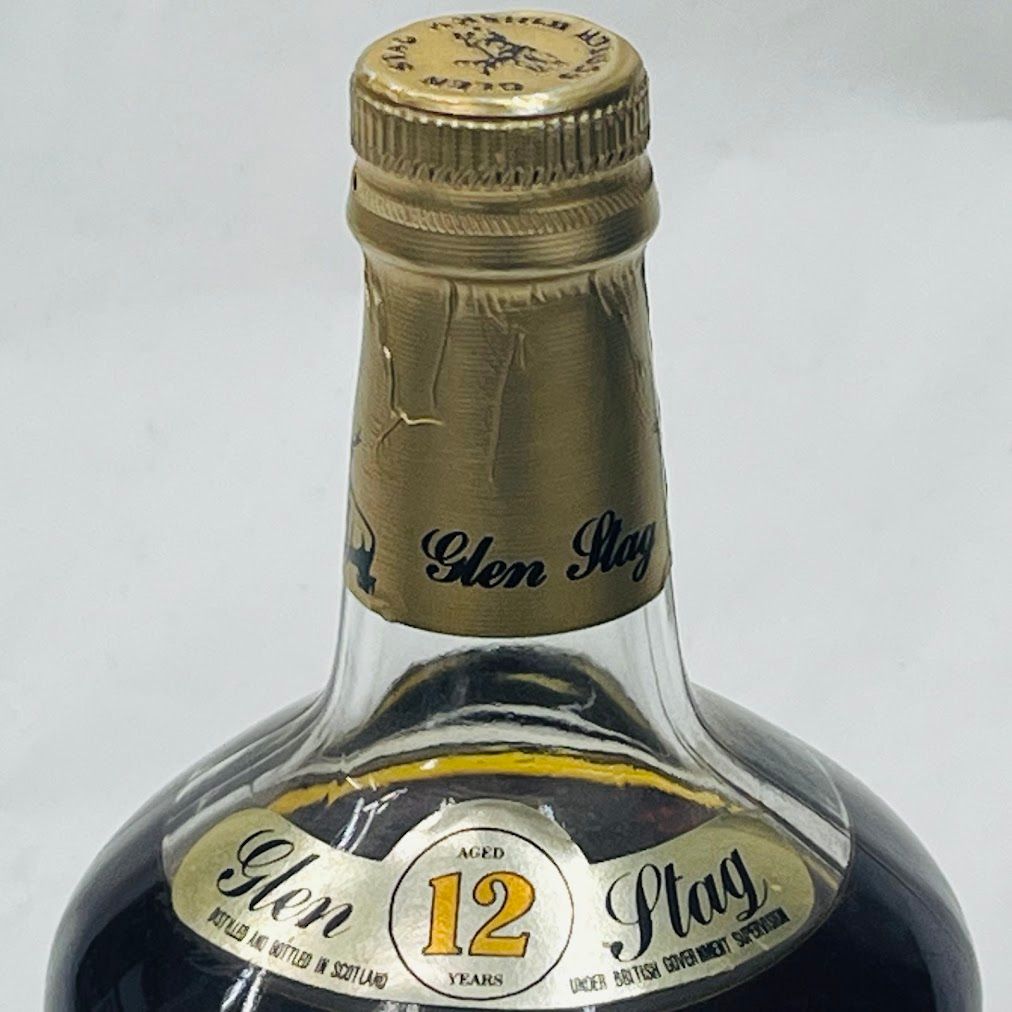 未成年の飲酒は法律で禁じられています】グレンスタッグ 12年 オールド