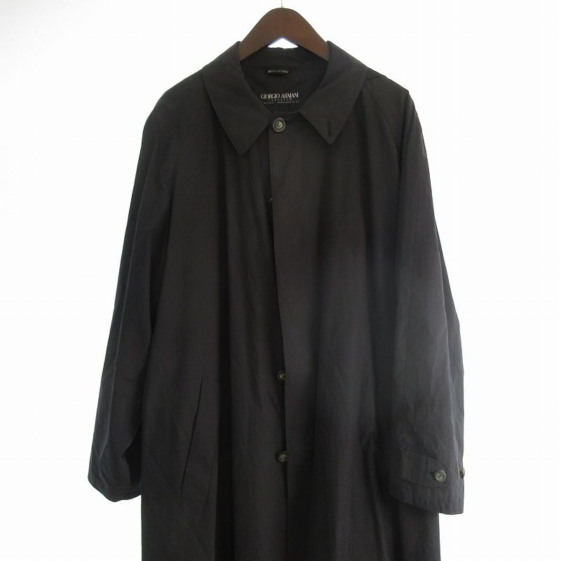 ジョルジオアルマーニ GIORGIO ARMANI トレンチコート ロング ダブル