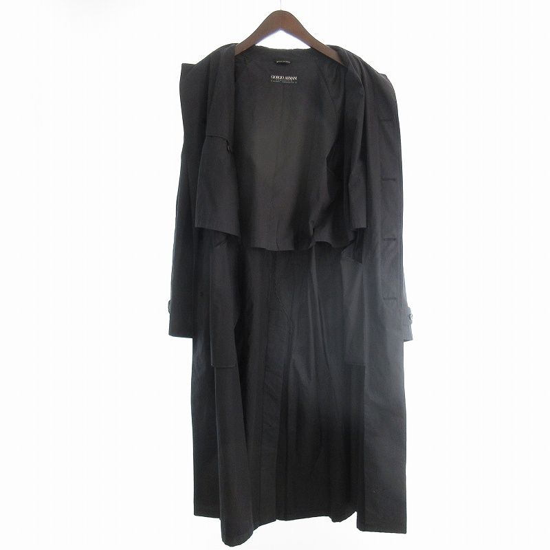 ジョルジオアルマーニ GIORGIO ARMANI トレンチコート ロング ダブル