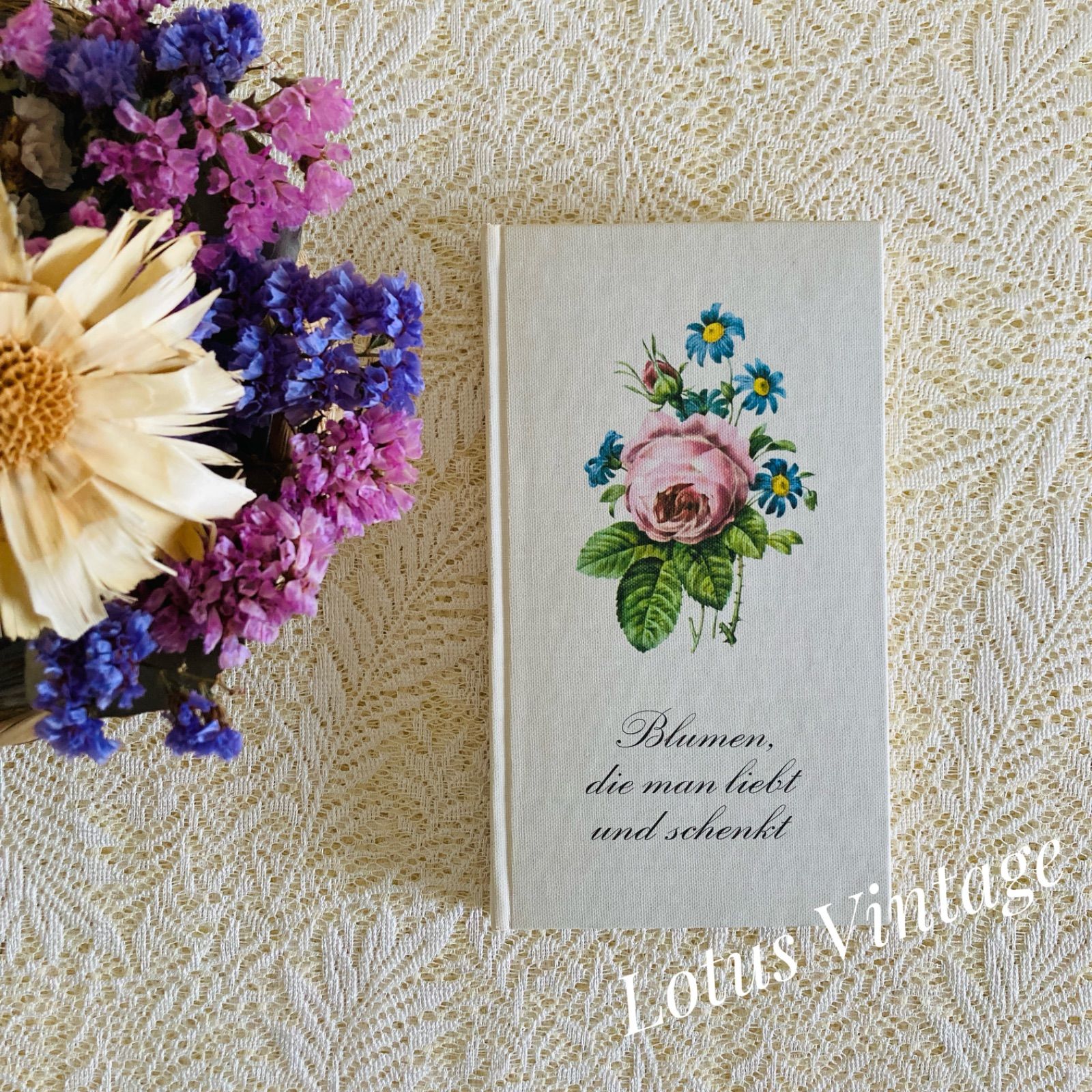 ドイツの繊細で美しい植物図鑑 インテリア洋書・古書 花図鑑 - メルカリ