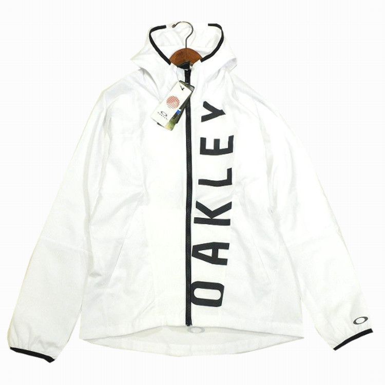 オークリー ENHANCE MY MOBILITY HOODY白L 新品未使用品 新品 オークリー フーディージップジャケット L 白 Enhance Mobility