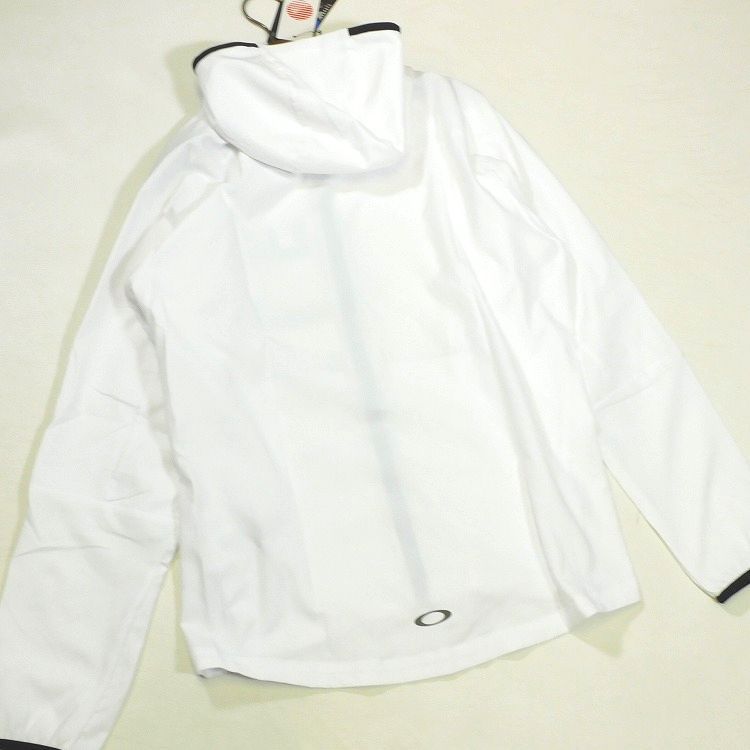 オークリー ENHANCE MY MOBILITY HOODY白L 新品未使用品 新品 オークリー フーディージップジャケット L 白 Enhance Mobility