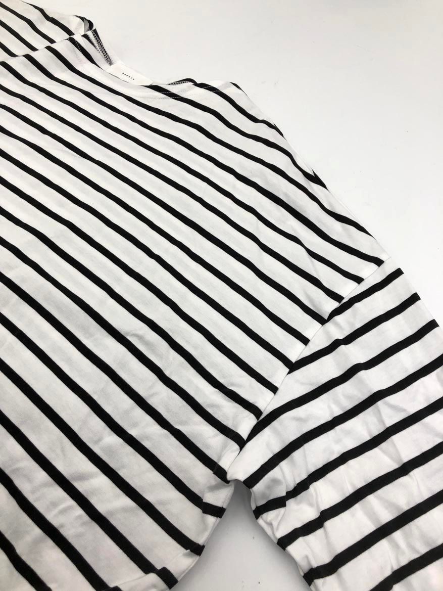 美品 kagure かぐれ GAA4-21M003 日本製 ボーダーボートネックプル