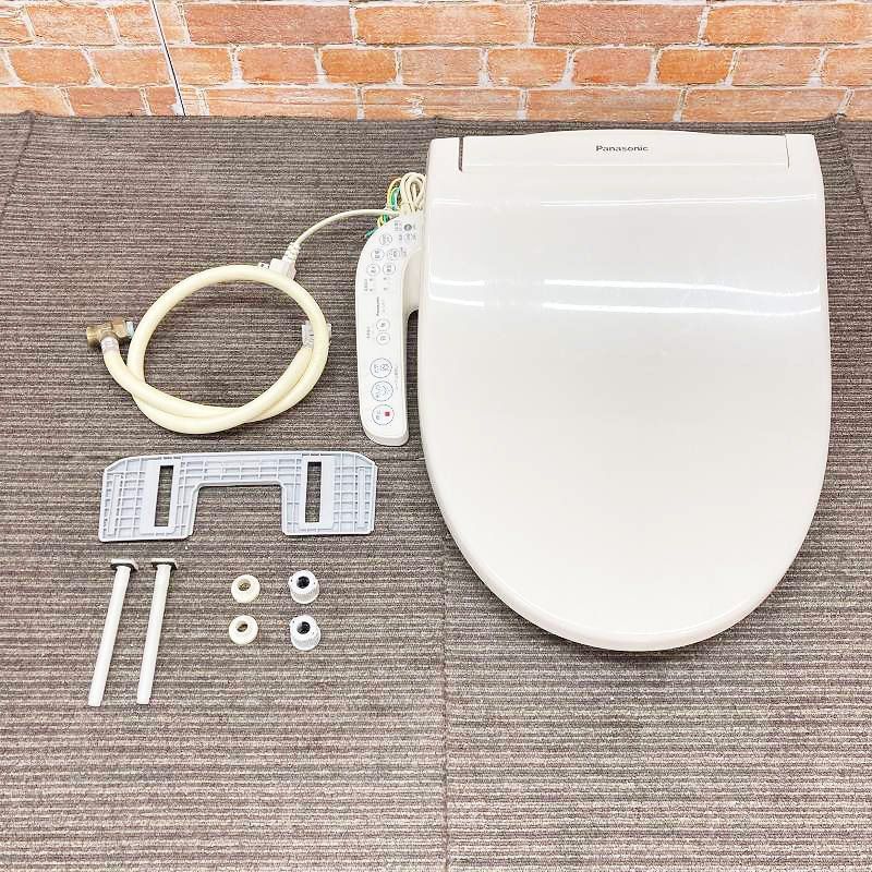 品 割れ有 Panasonic パナソニック 電気温水便座 ウォシュレット シャワートイレ DL-EJX 10 CP パステルアイボリー 2 K 16
