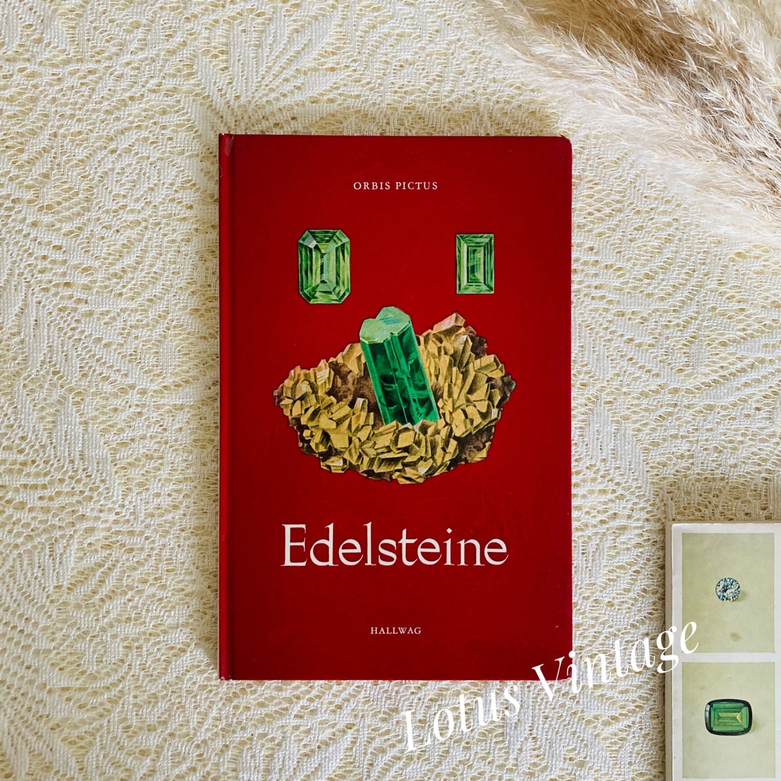 ドイツ語の美しい鉱物図鑑 煌めく鉱物・宝石 インテリア洋書・古書