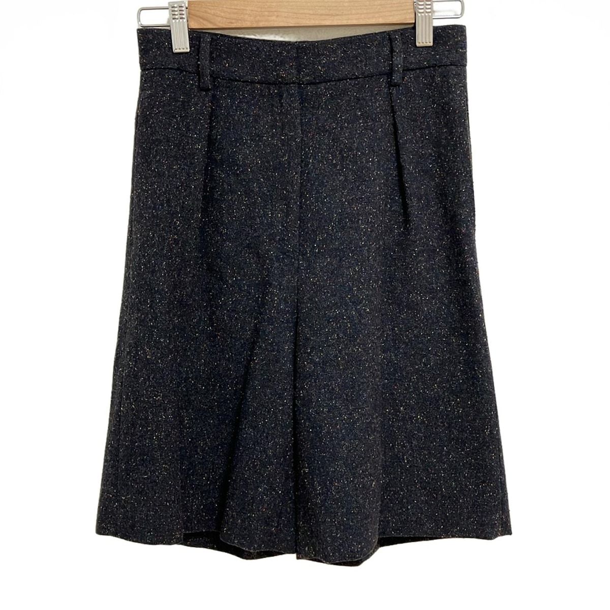 MM 6 エムエムシックス ハーフパンツ サイズ36 M レディース - ダークグレー×イエロー×マルチ