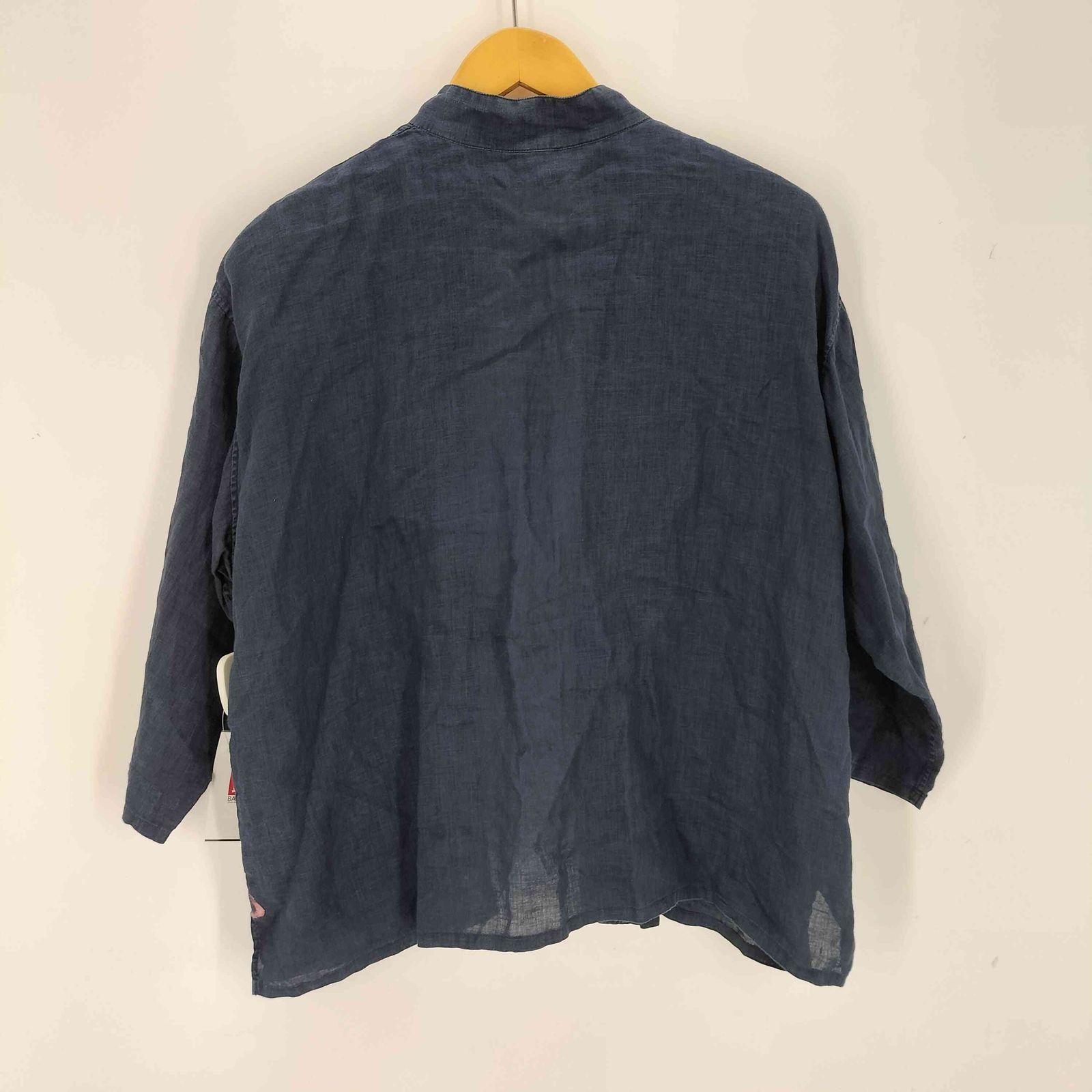 ヨーガンレール Jurgen Lehl リネン100% ボタン柄カーディガン